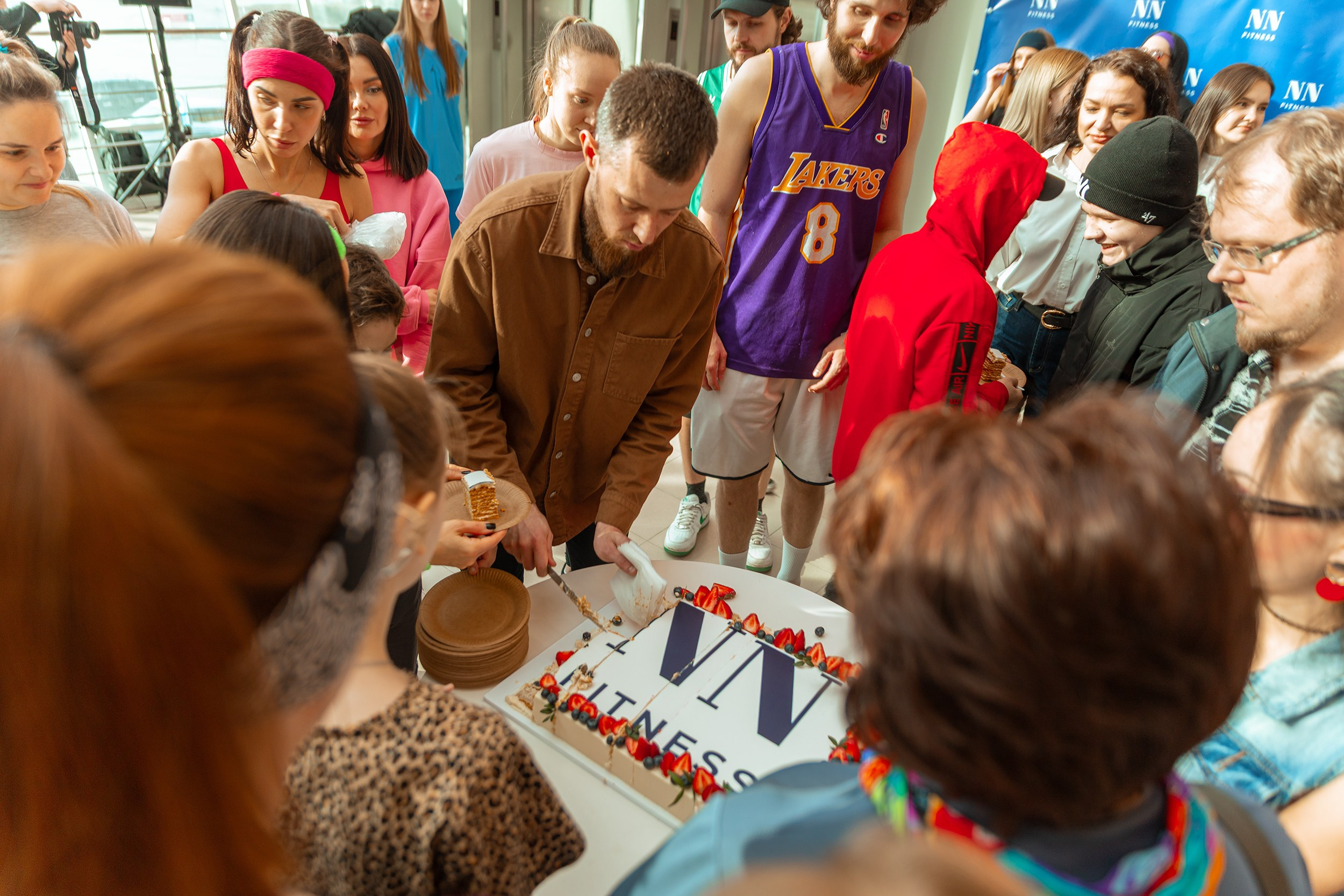 День рождения фитнес зала NN fitnes. Фотограф Тюмень