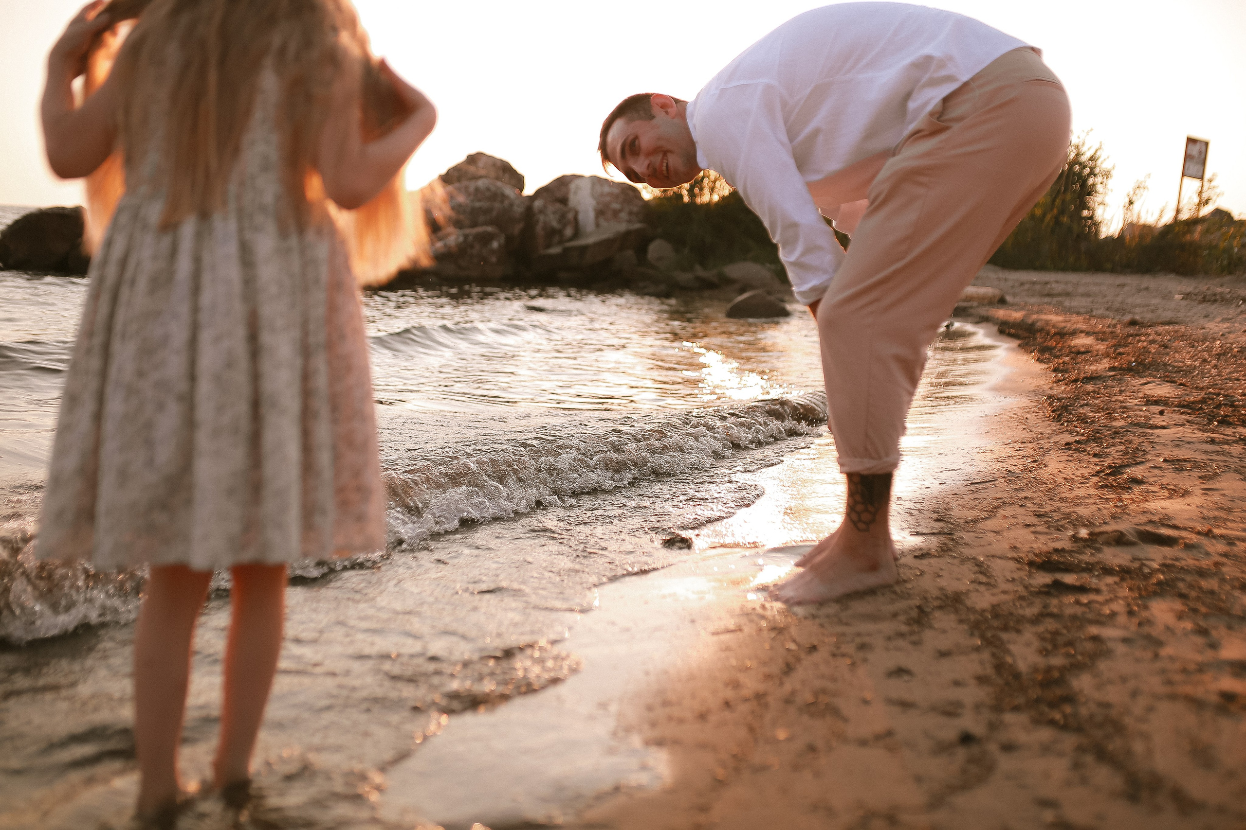 На закате. Семейный фотограф в Новосибирске Екатерина Сафронова