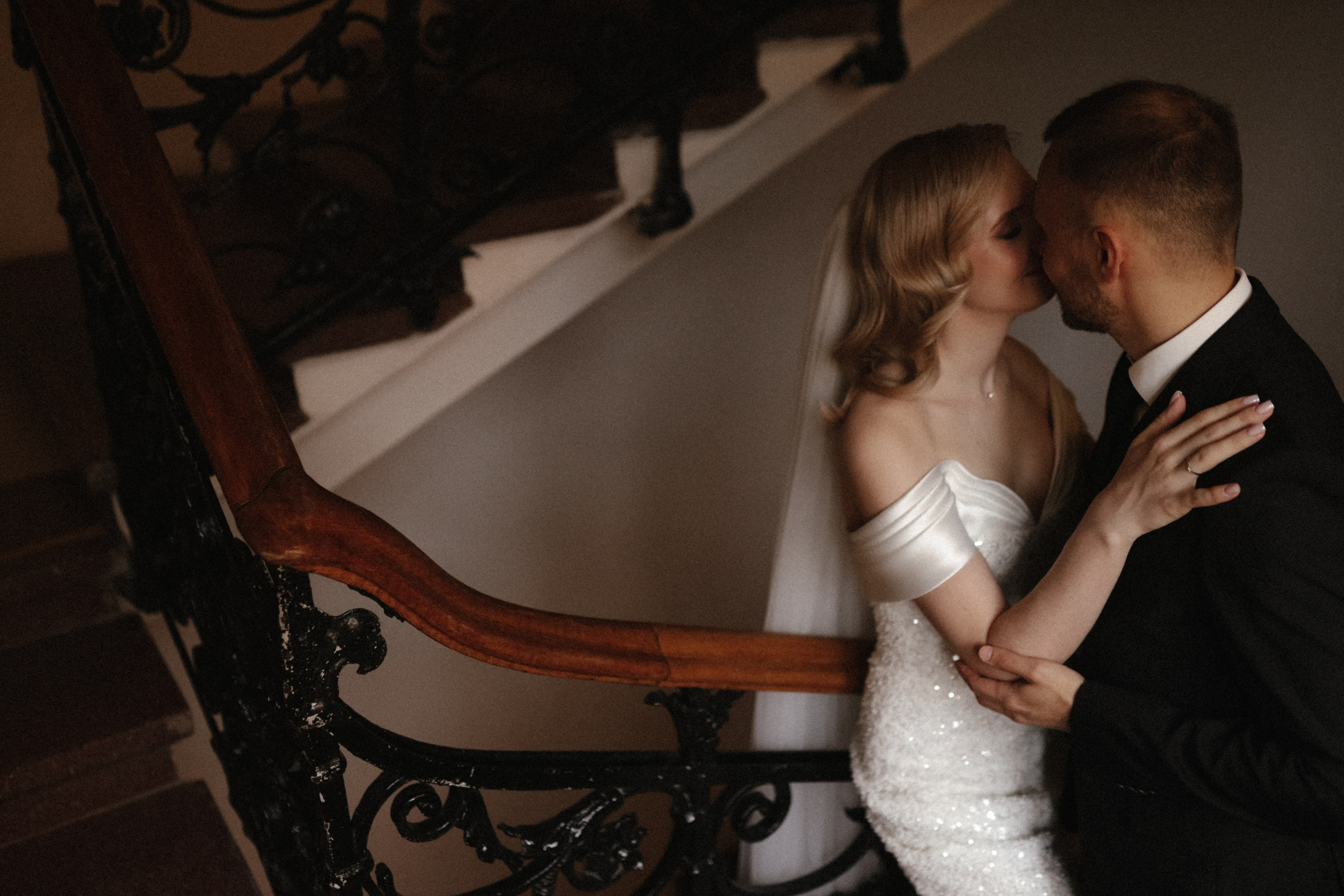 Фата в виде сердечка. Свадебный и семейный фотограф в Самаре и Москве