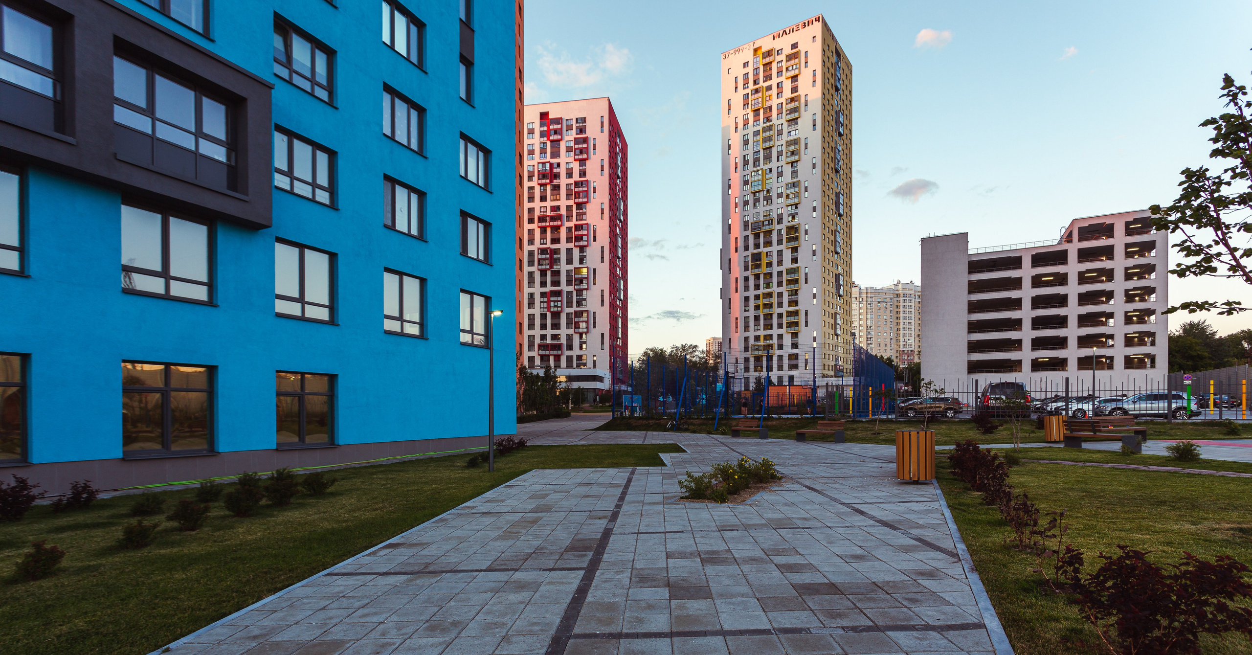 Жилой комплекс Малевич. Фотограф Алексей Зарецкий