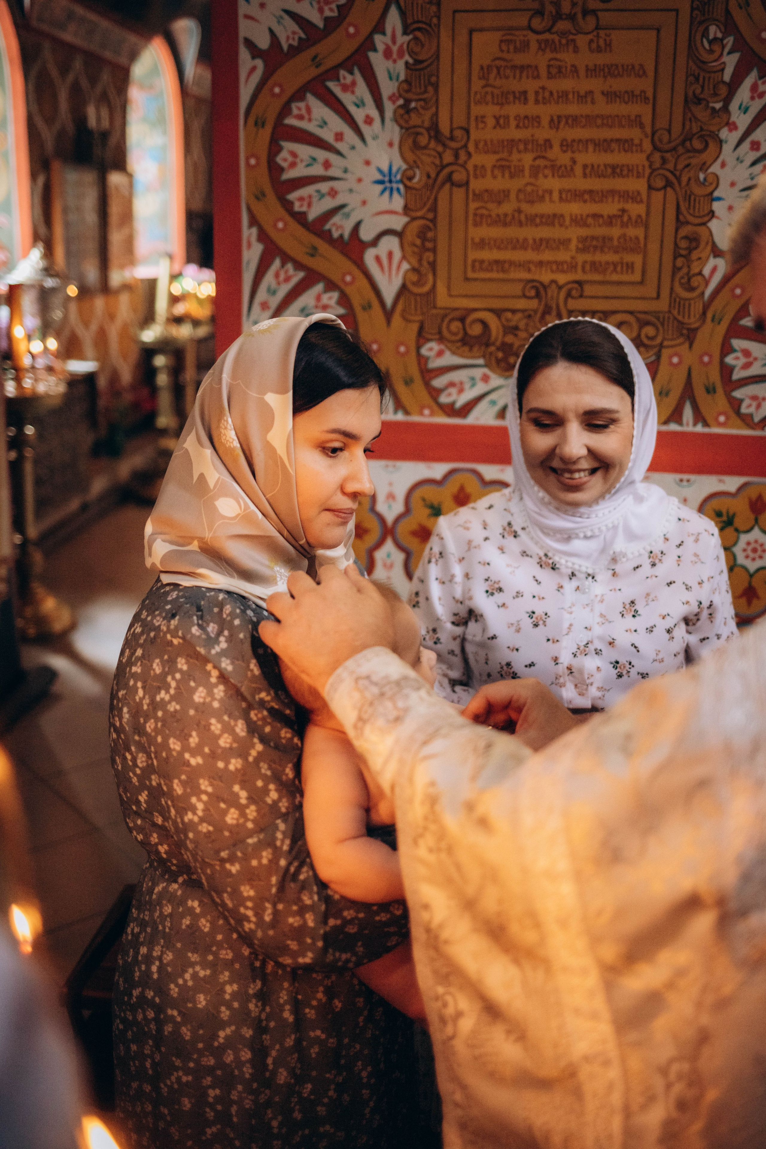 Крещение Ариши. Семейный и детский фотограф в Москве Александра Нараевская