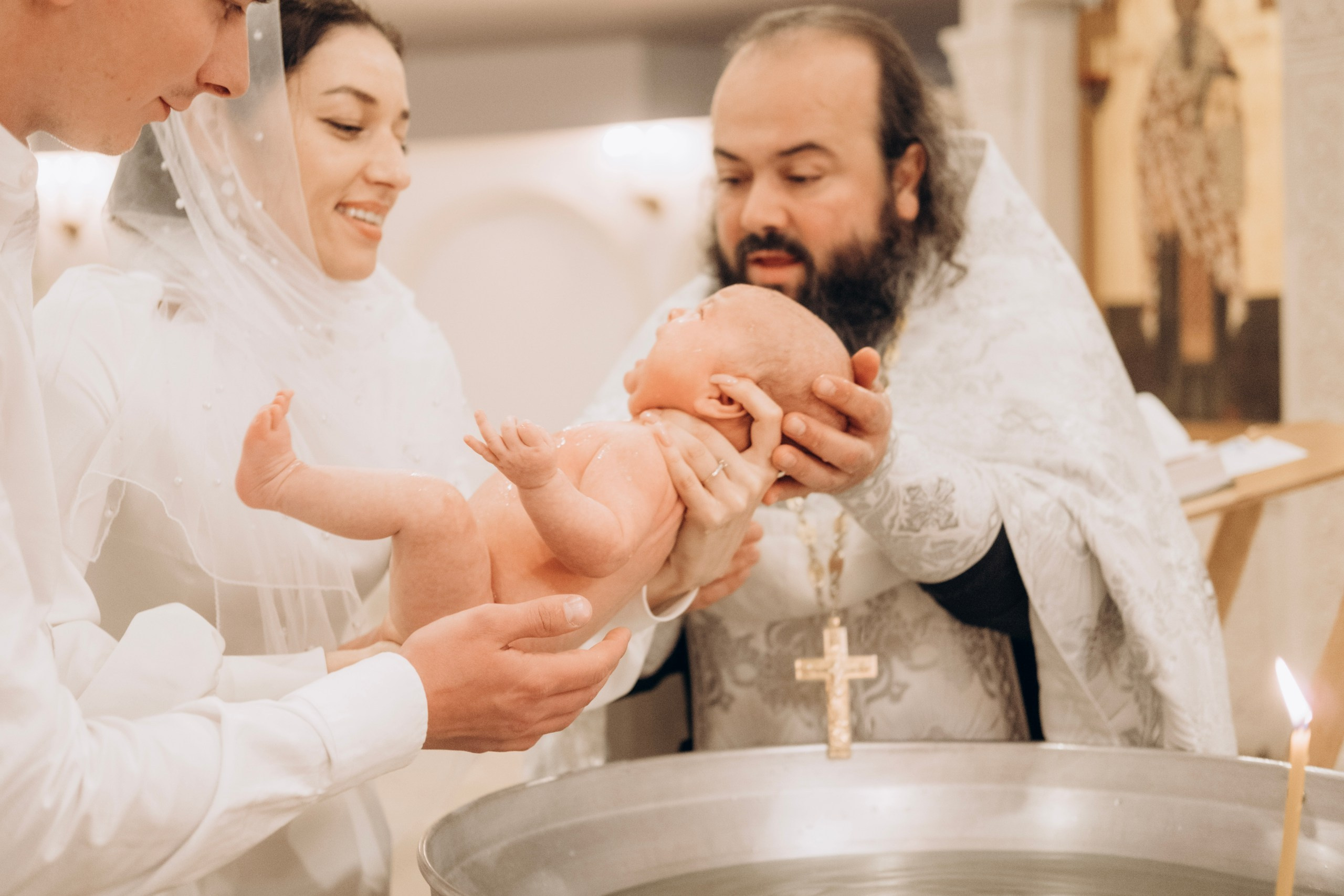 Крещение в Соборе Георгия Победоносца. Главная
