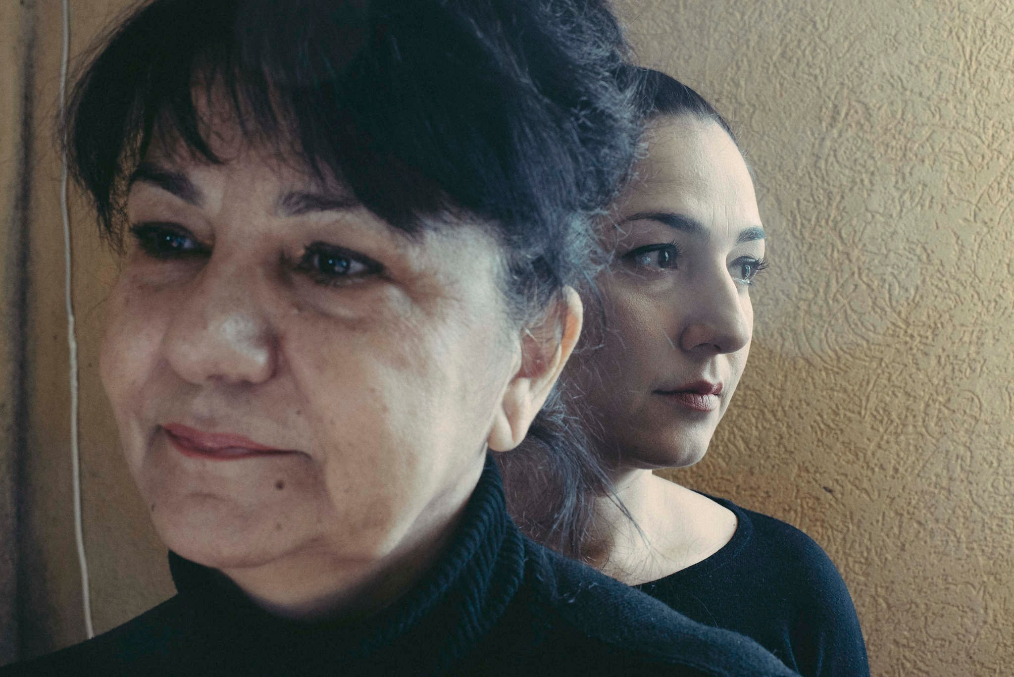 Мама и дочка. Для издания Такие Дела. 