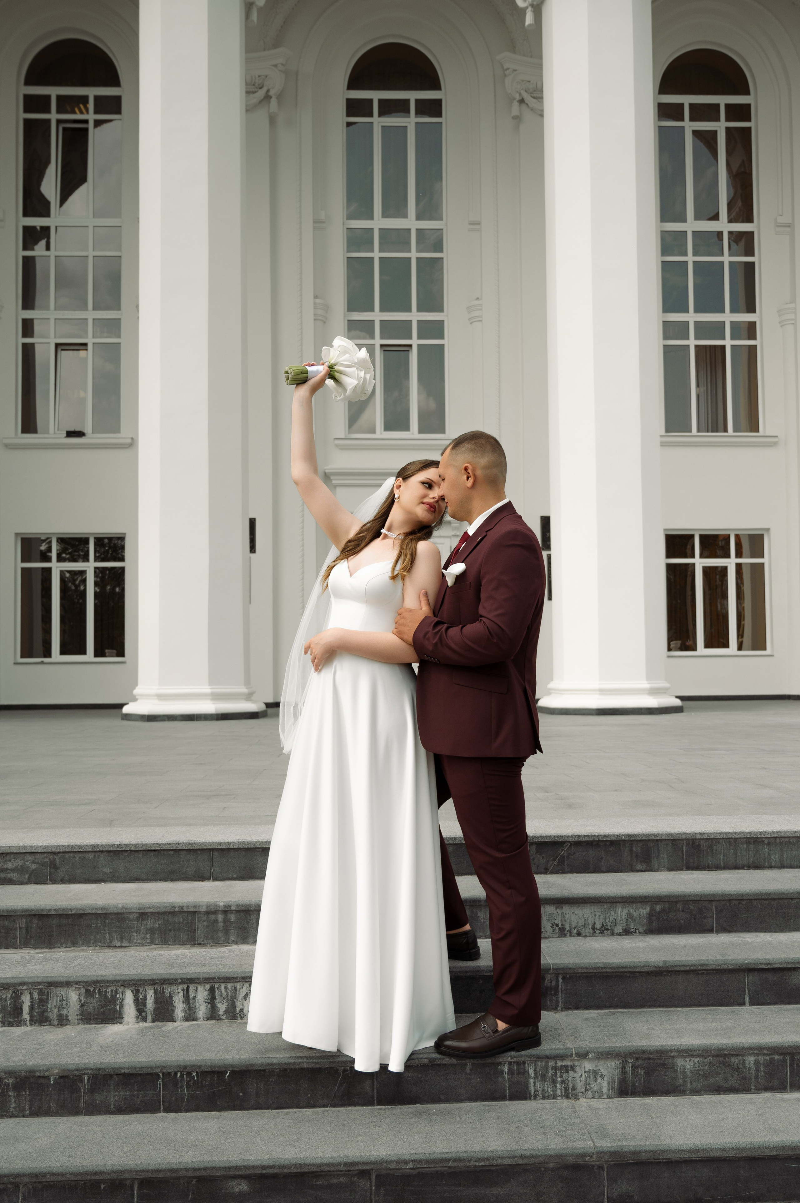 Загс (студия и прогулка). Свадебный и семейный фотограф в Краснодаре Алина Мельник