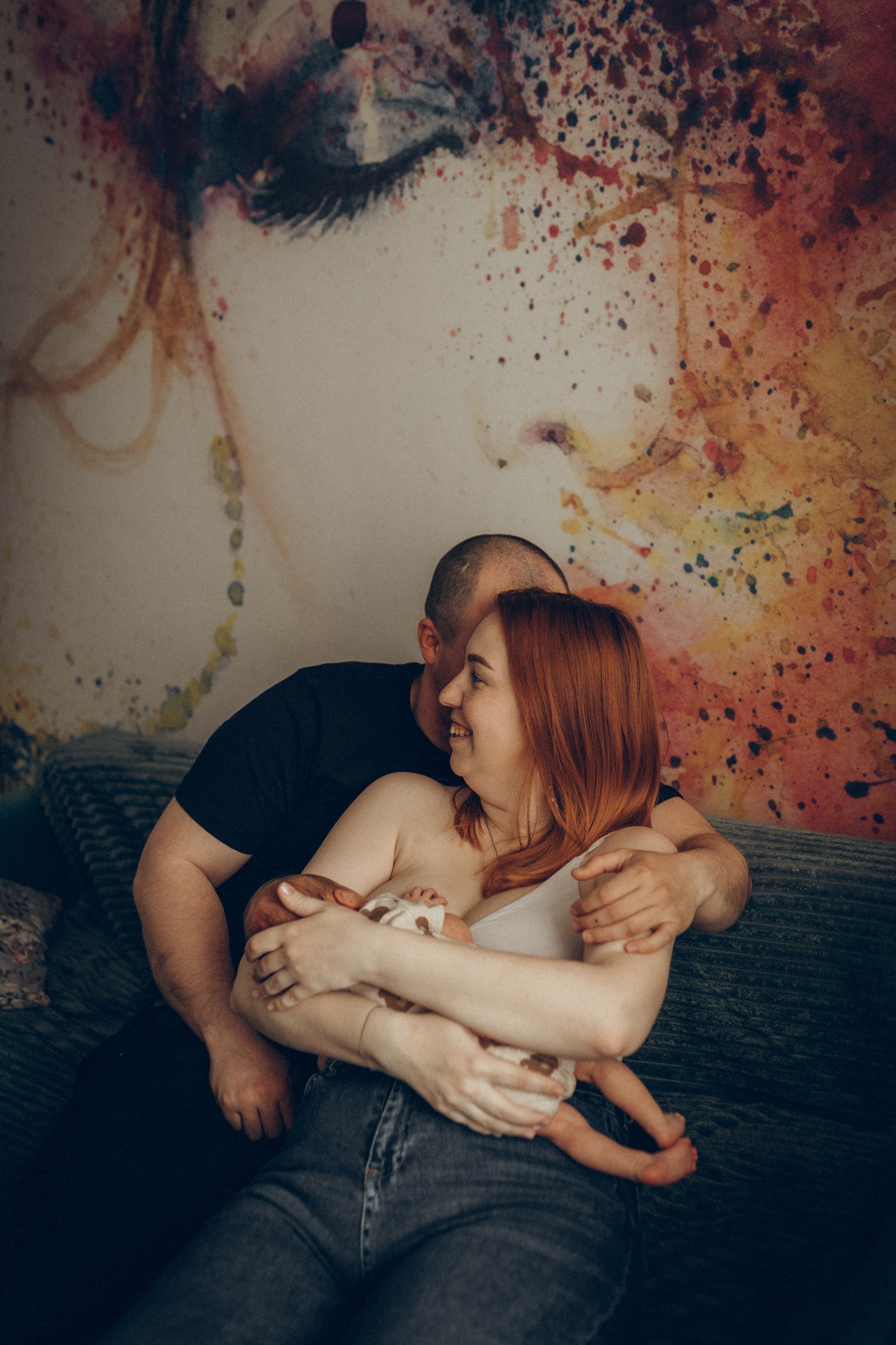 Света, Женя, Кирилл и Мышка. Семейный фотограф и фотограф на роды в Ростове-на-Дону Мухина Виктория