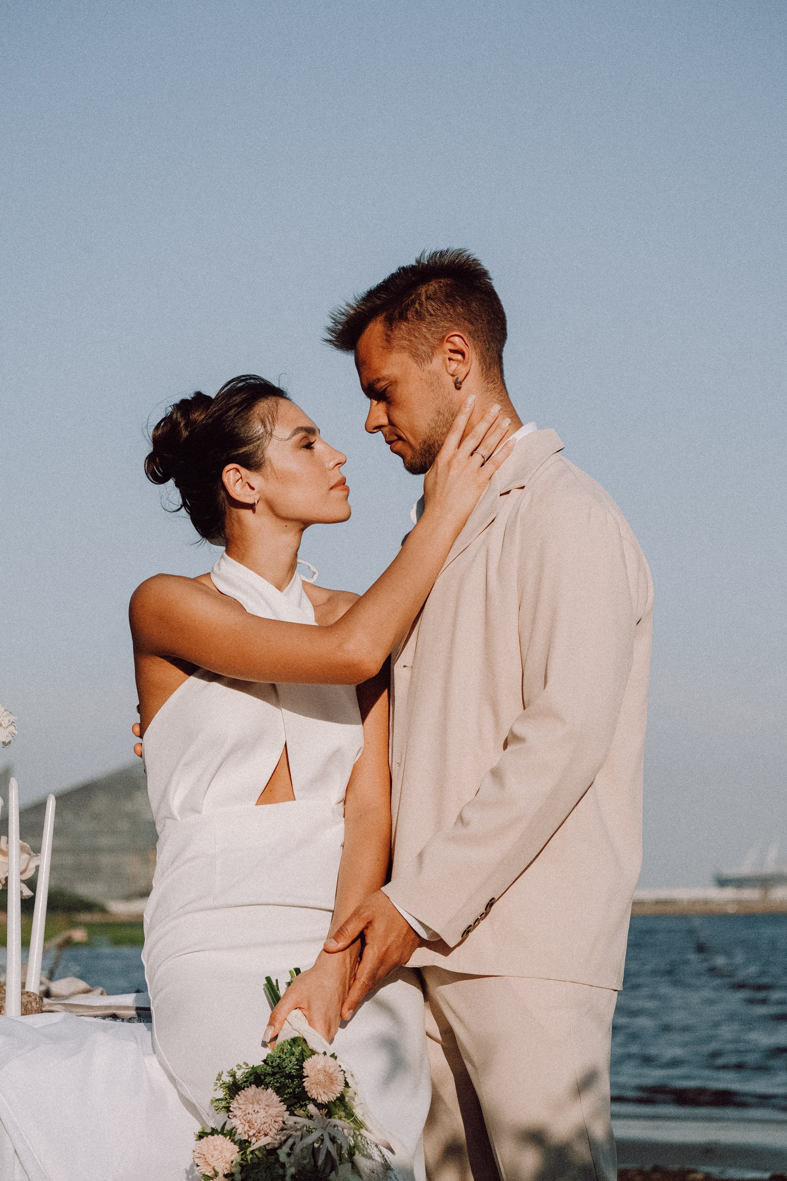 СВАДЕБНАЯ ФОТОСЕССИЯ ВЫЕЗДНОЙ ЦЕРЕМОНИИ (ФИНСКИЙ ЗАЛИВ). Профессиональный фотограф, Санкт-Петербург — Виктория Богомолова