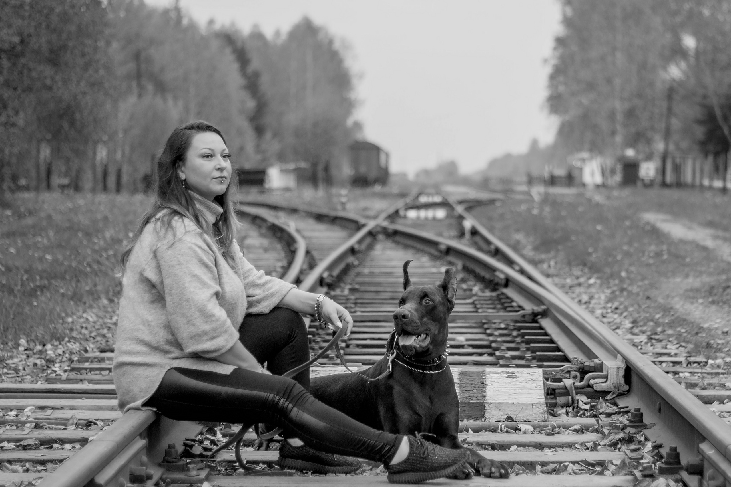 Черно-белая фотография