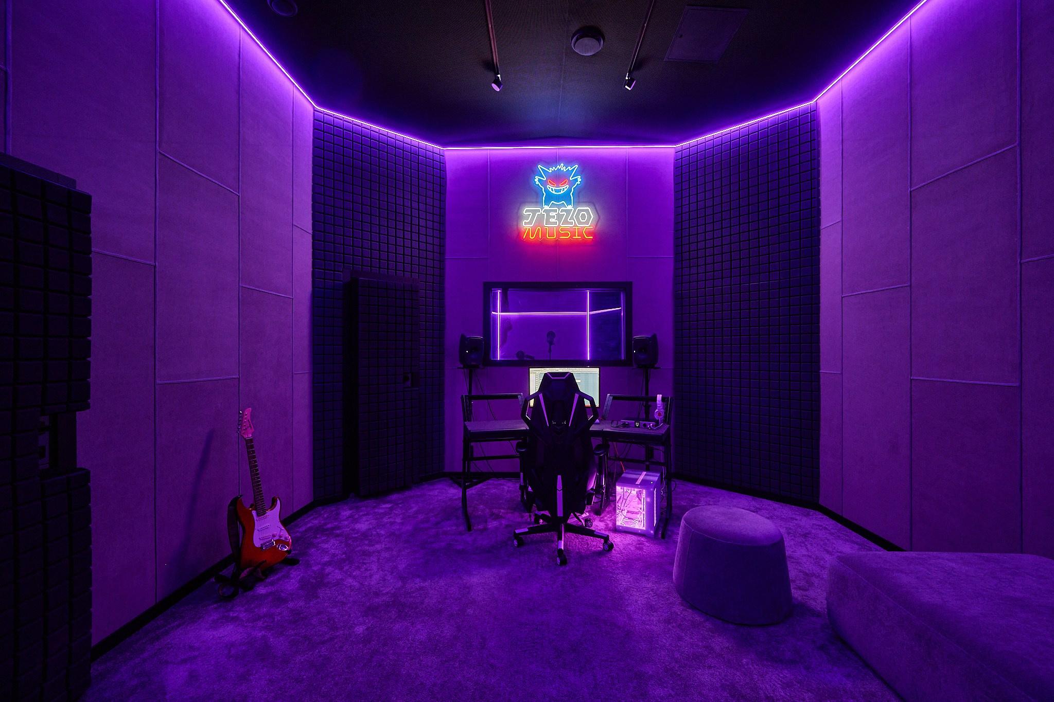 Студия Звукозаписи JezoMusic. Интерьерный фотограф в Краснодаре