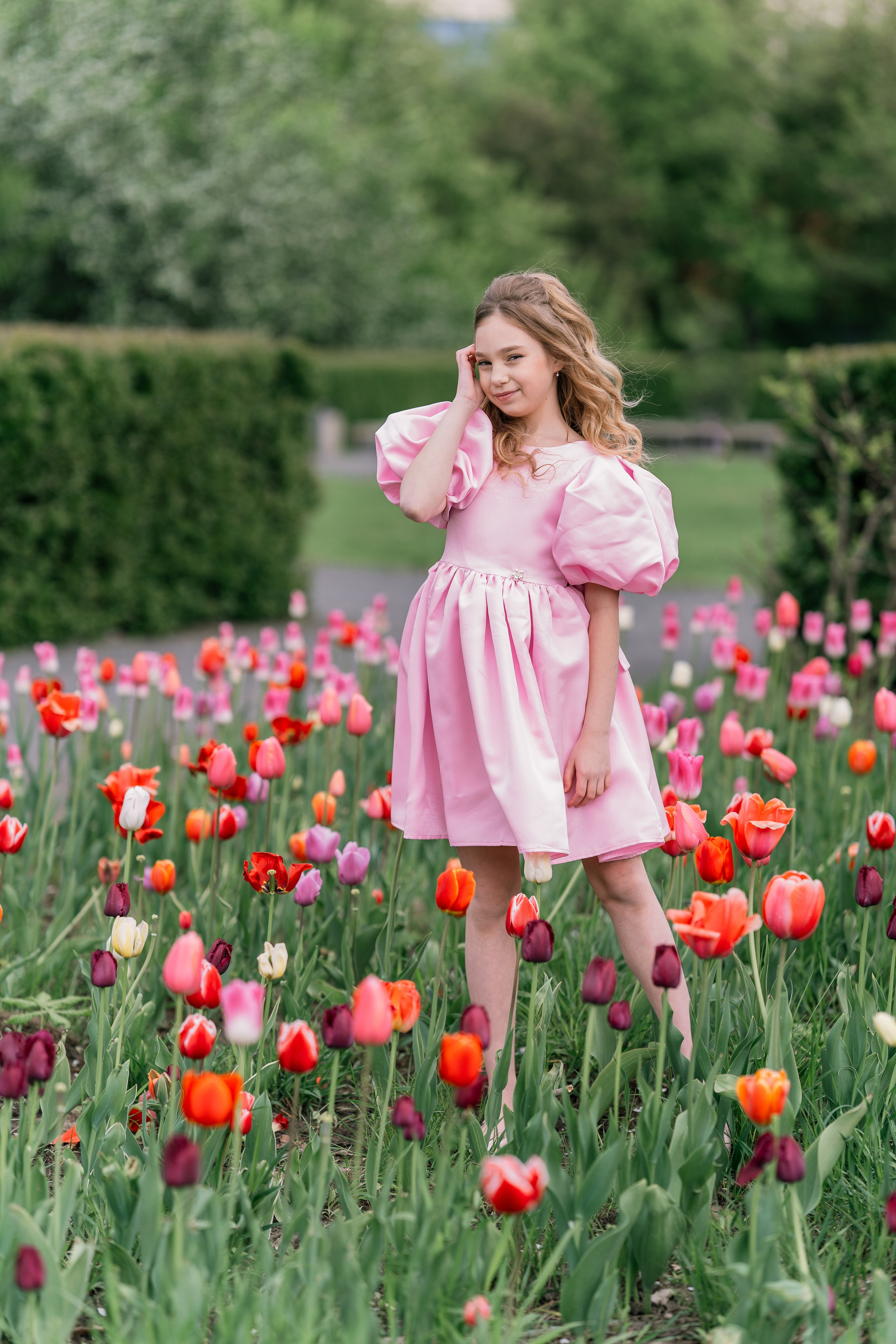 Настя. Белые яблони. Семейный и контент фотограф в Москве Алёна Сливка