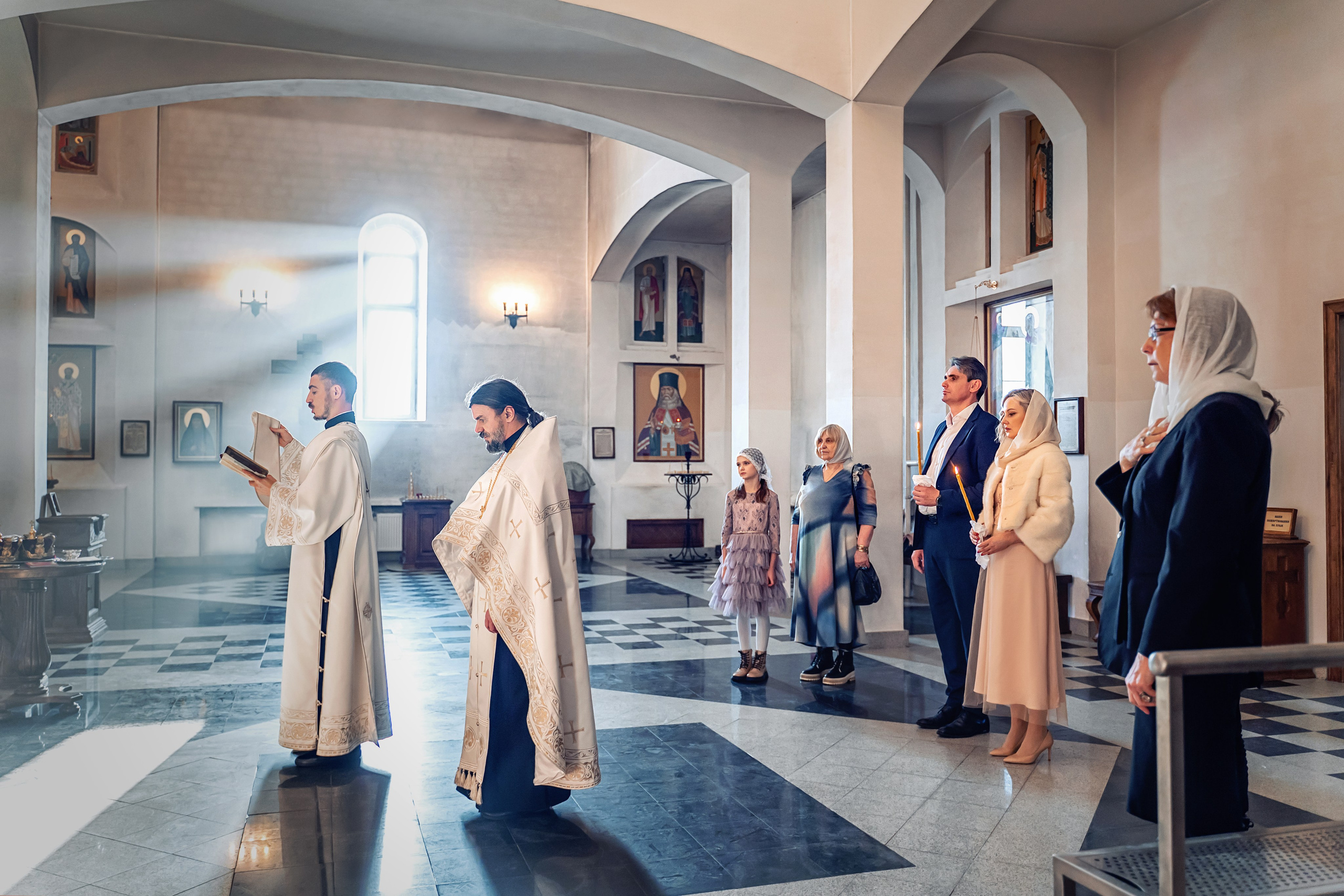 Фотограф на венчание в храме Сергия Радонежского на Ходынском поле. Фотограф \ Видеограф на Крещение, Венчание Москва| Семейные съемки