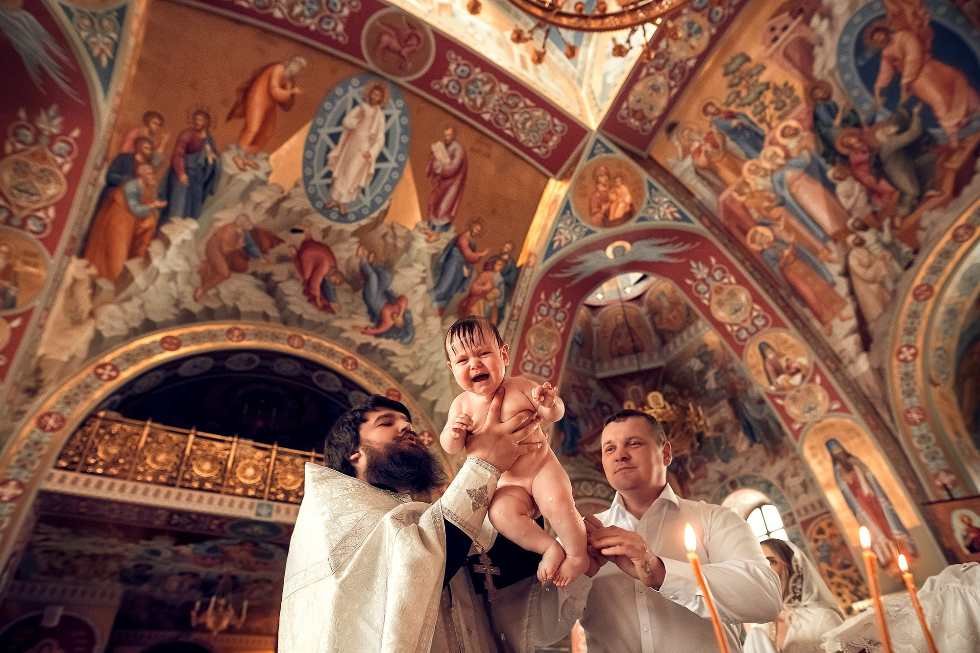 Таинство Крещения (репортажная съемка). Moscow_CPC