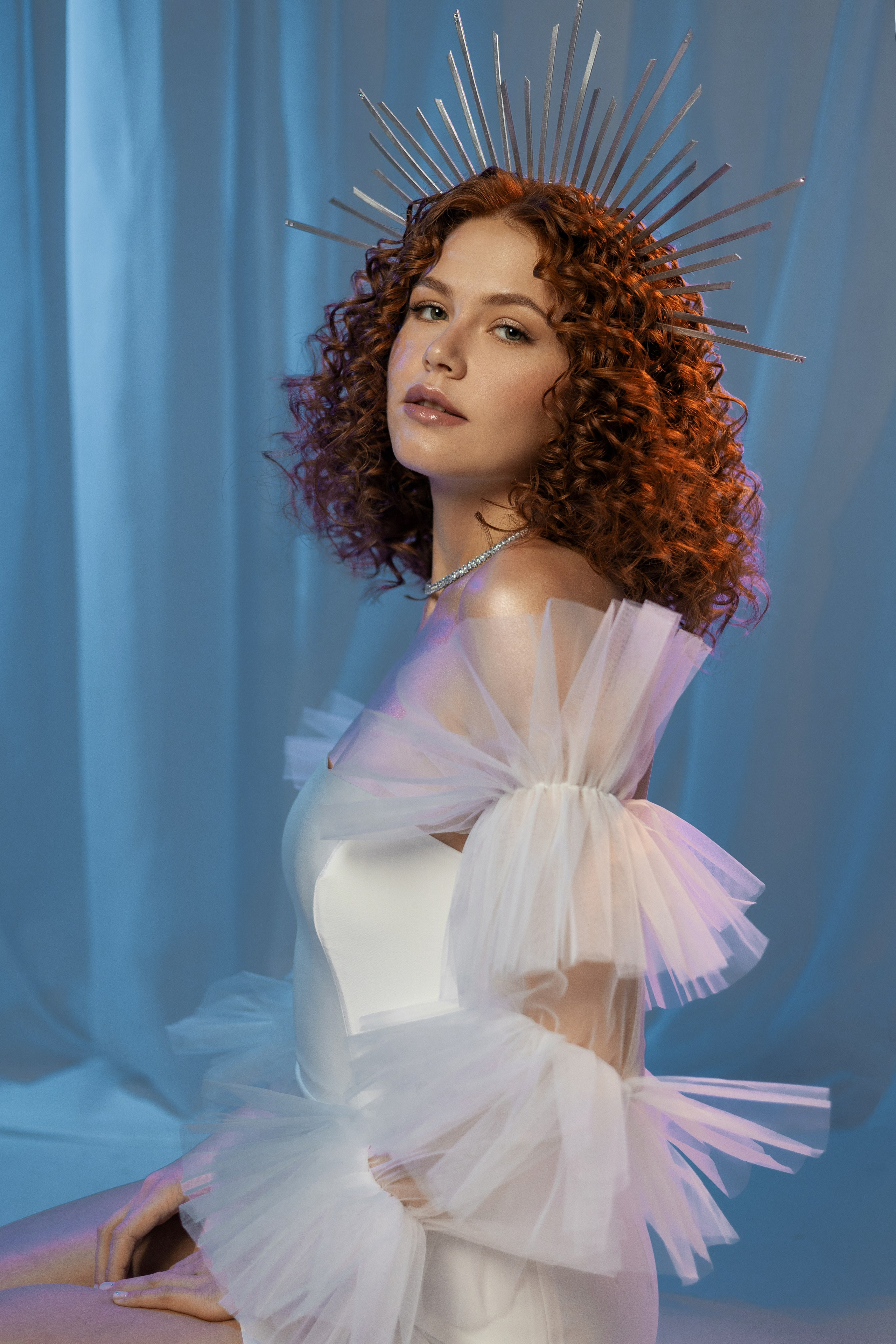 В студии. Асель Мурзина фотограф Казань