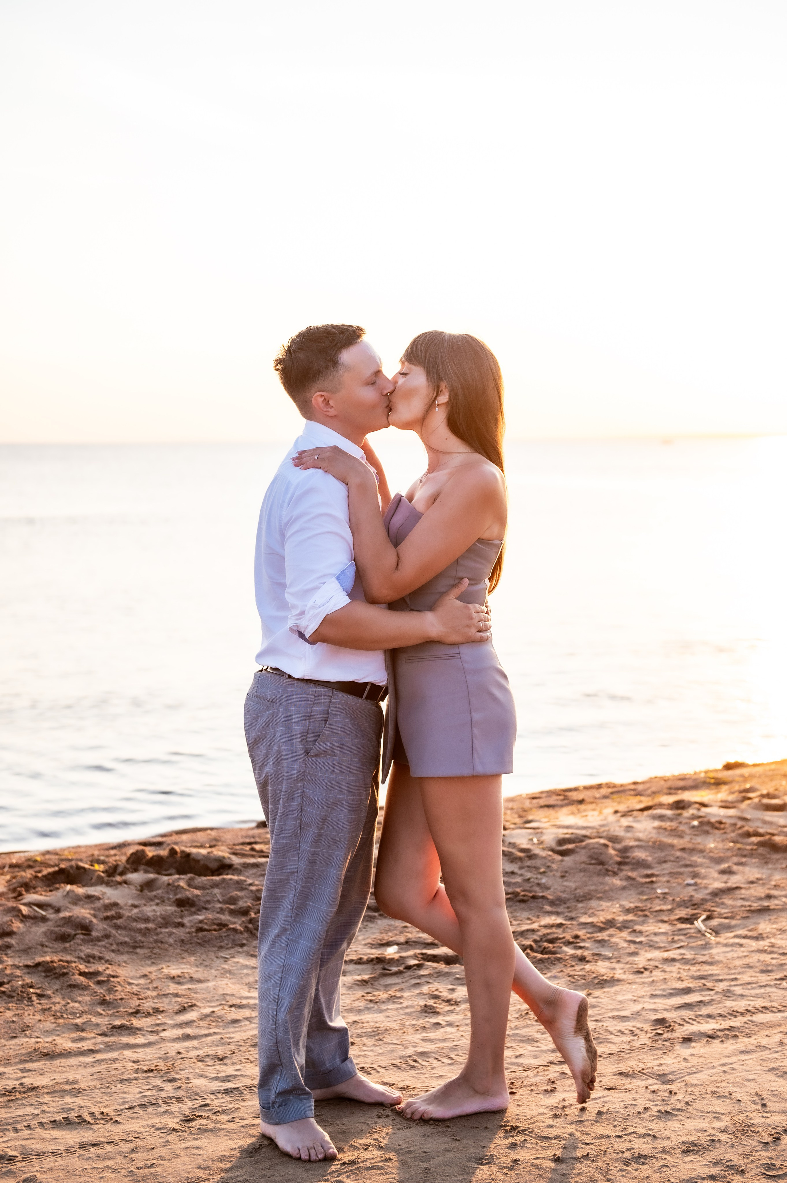 Семейная съемка на пляже. Свадебный и семейный фотограф в Санкт-Петербурге — Мария Черепанова