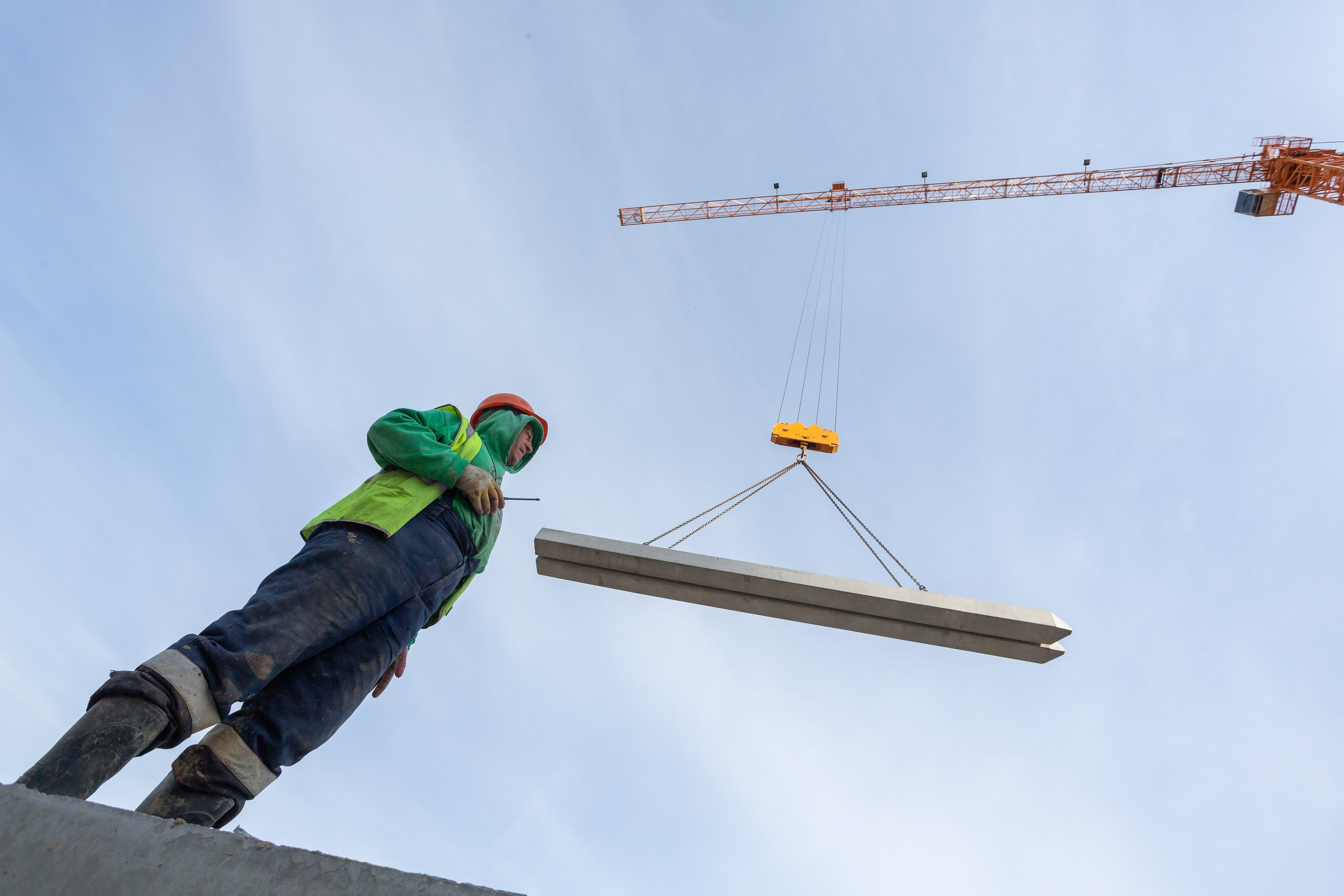 Строительство. Фотограф Алексей Зарецкий
