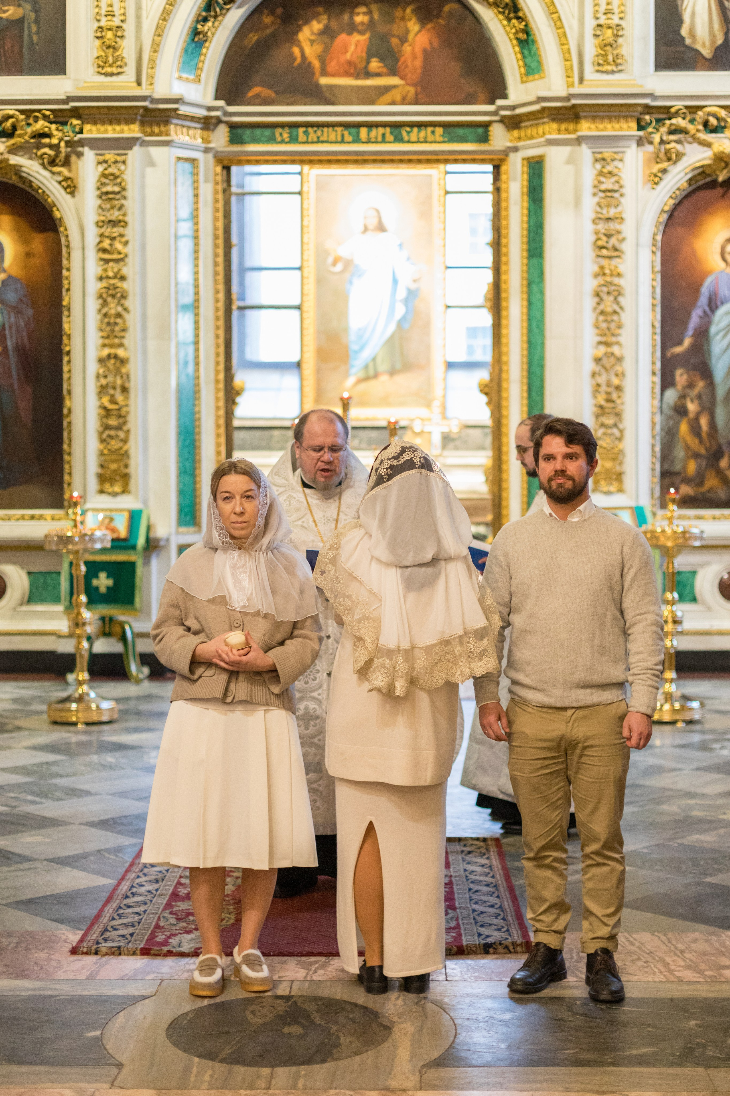 Крещение в Исакиевском соборе. Детский и контент фотограф Надя Волкова Санкт-Петербург