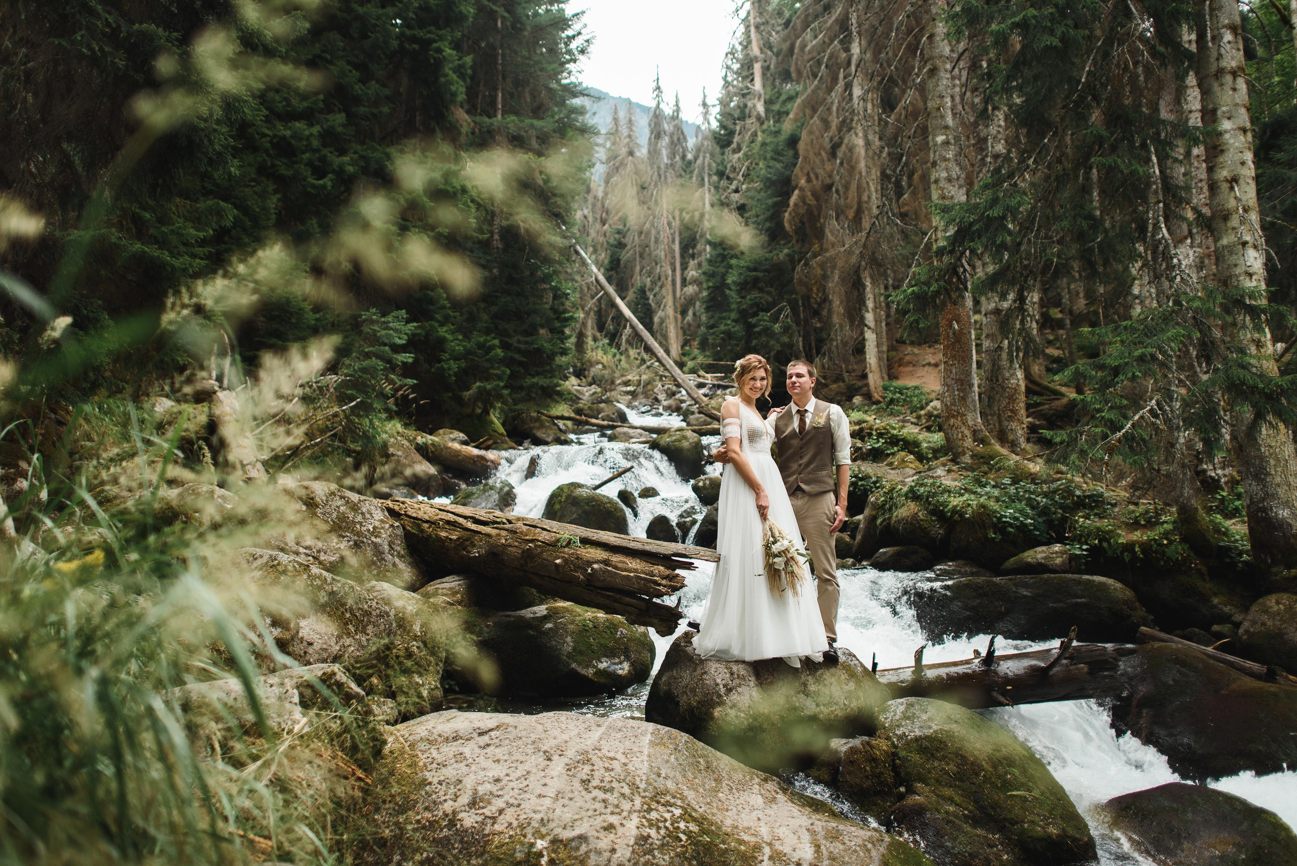 Свадебный день в горах (10.08.2020). Свадебный и travel фотограф в Волгограде, Сочи, Домбае, Европе