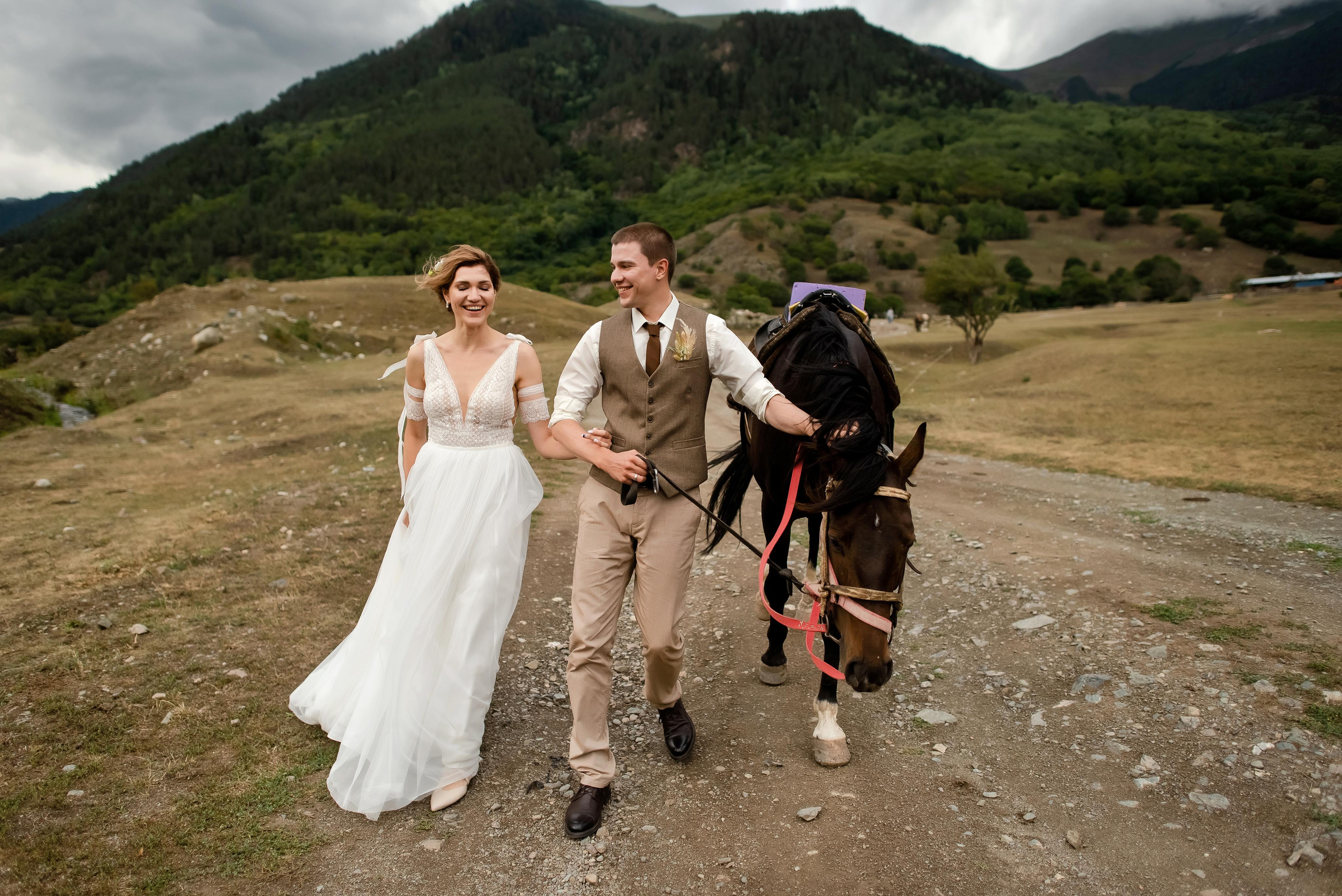 Свадебный день в горах (10.08.2020). Свадебный и travel фотограф в Волгограде, Сочи, Домбае, Европе