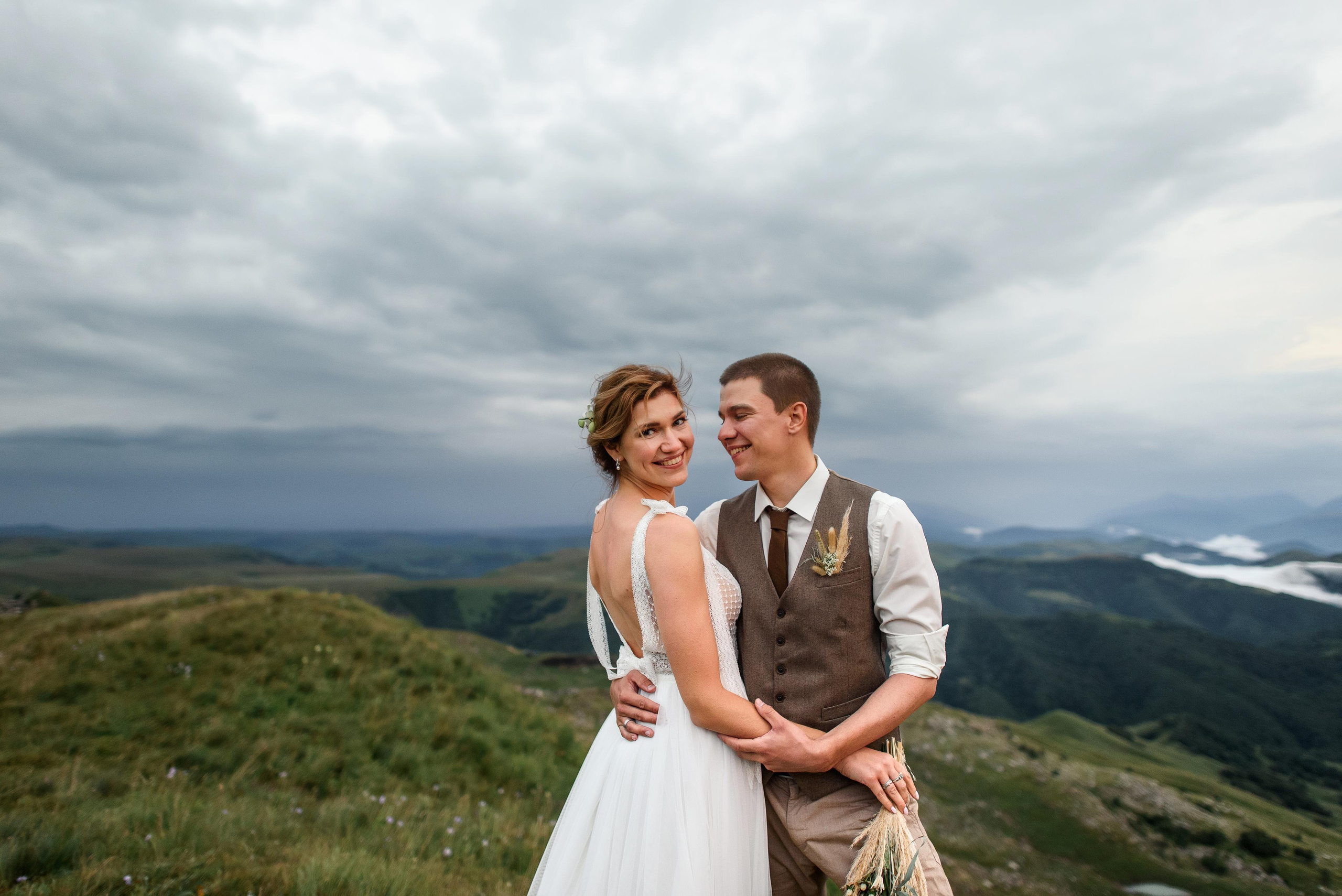 Свадебный день в горах (10.08.2020). Свадебный и travel фотограф в Волгограде, Сочи, Домбае, Европе