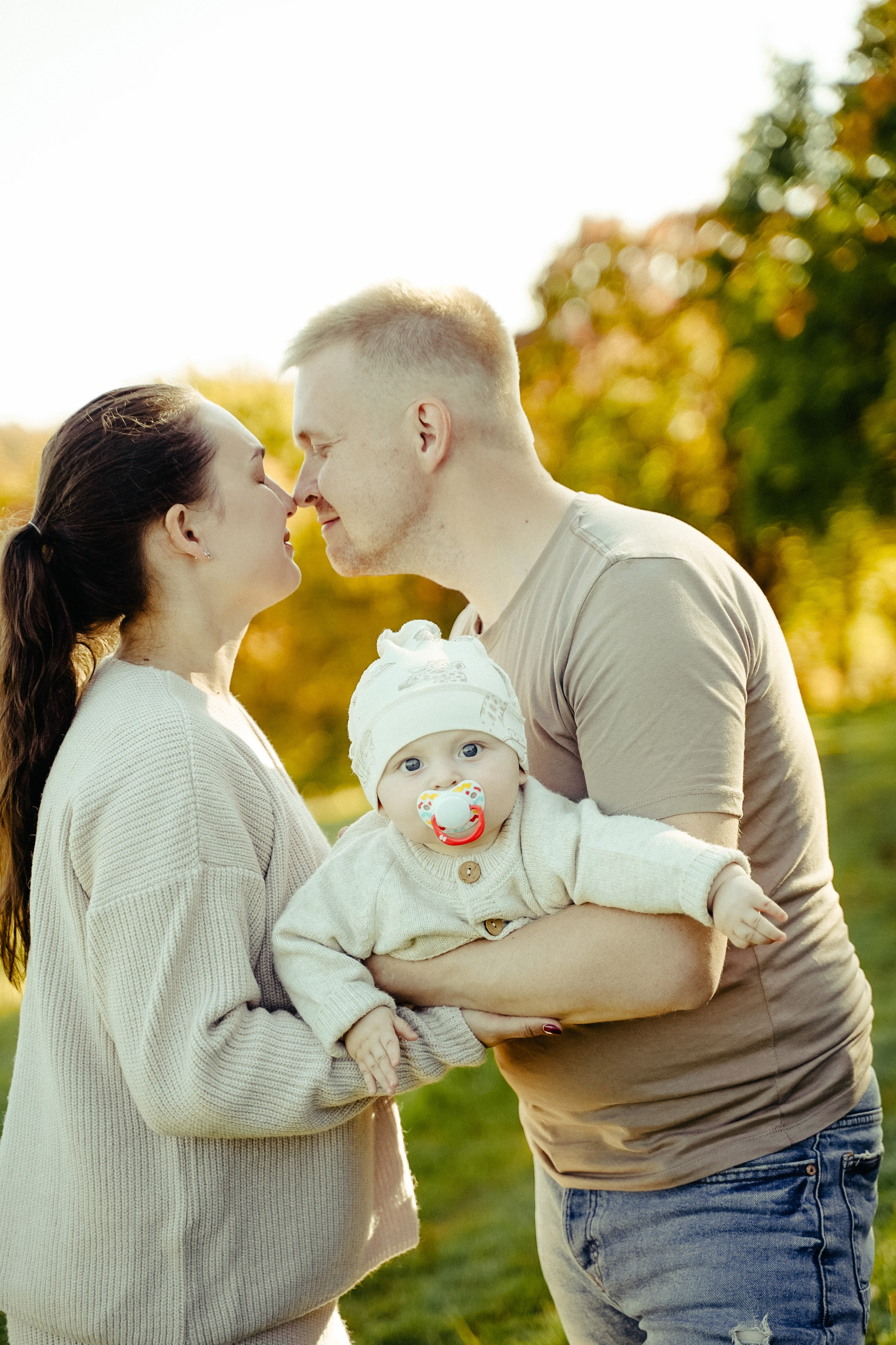 Семейная съемка осенью