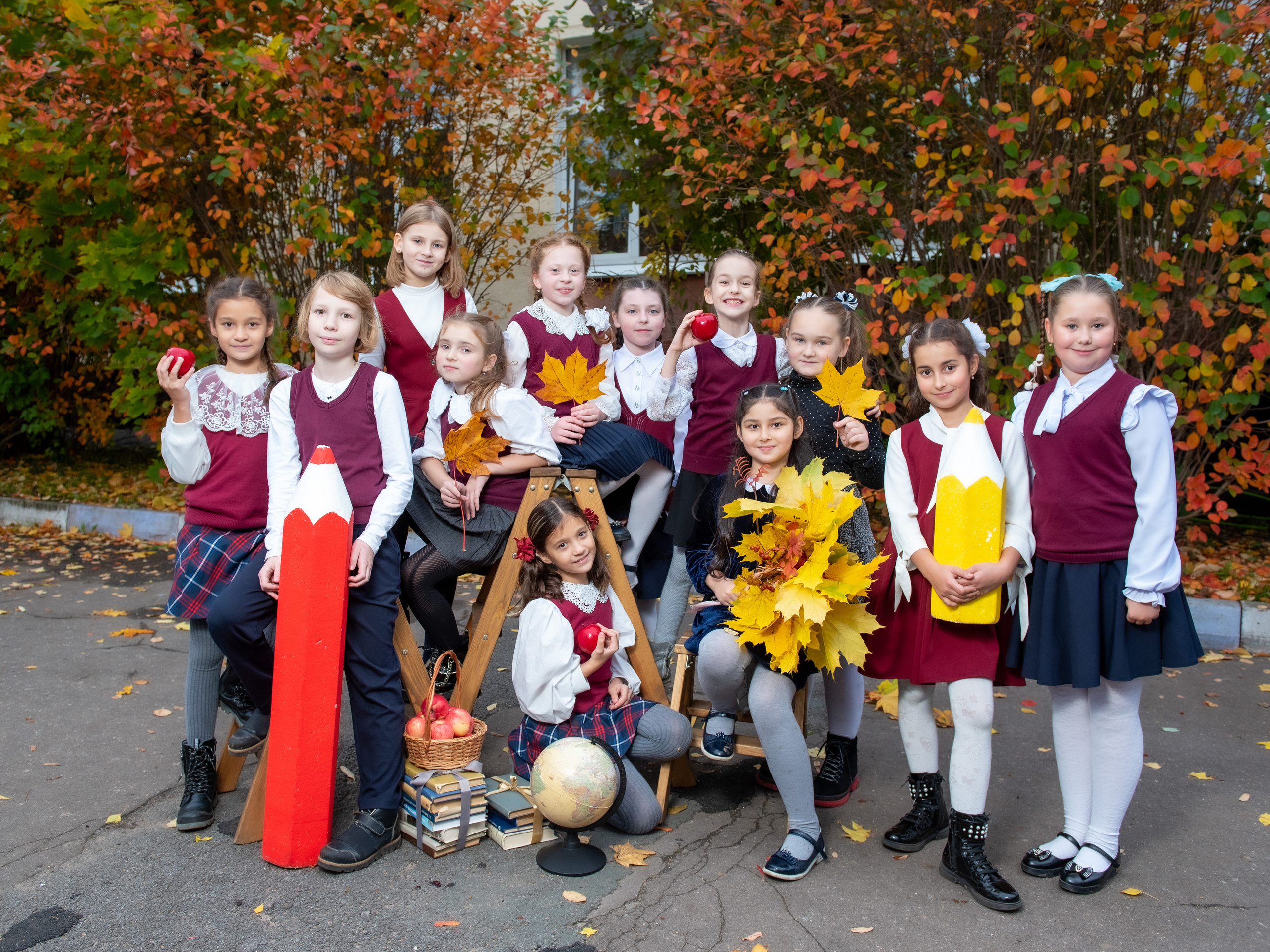 Начальная школа. Семейный и детский фотограф в Москве Роксана Давлятерова