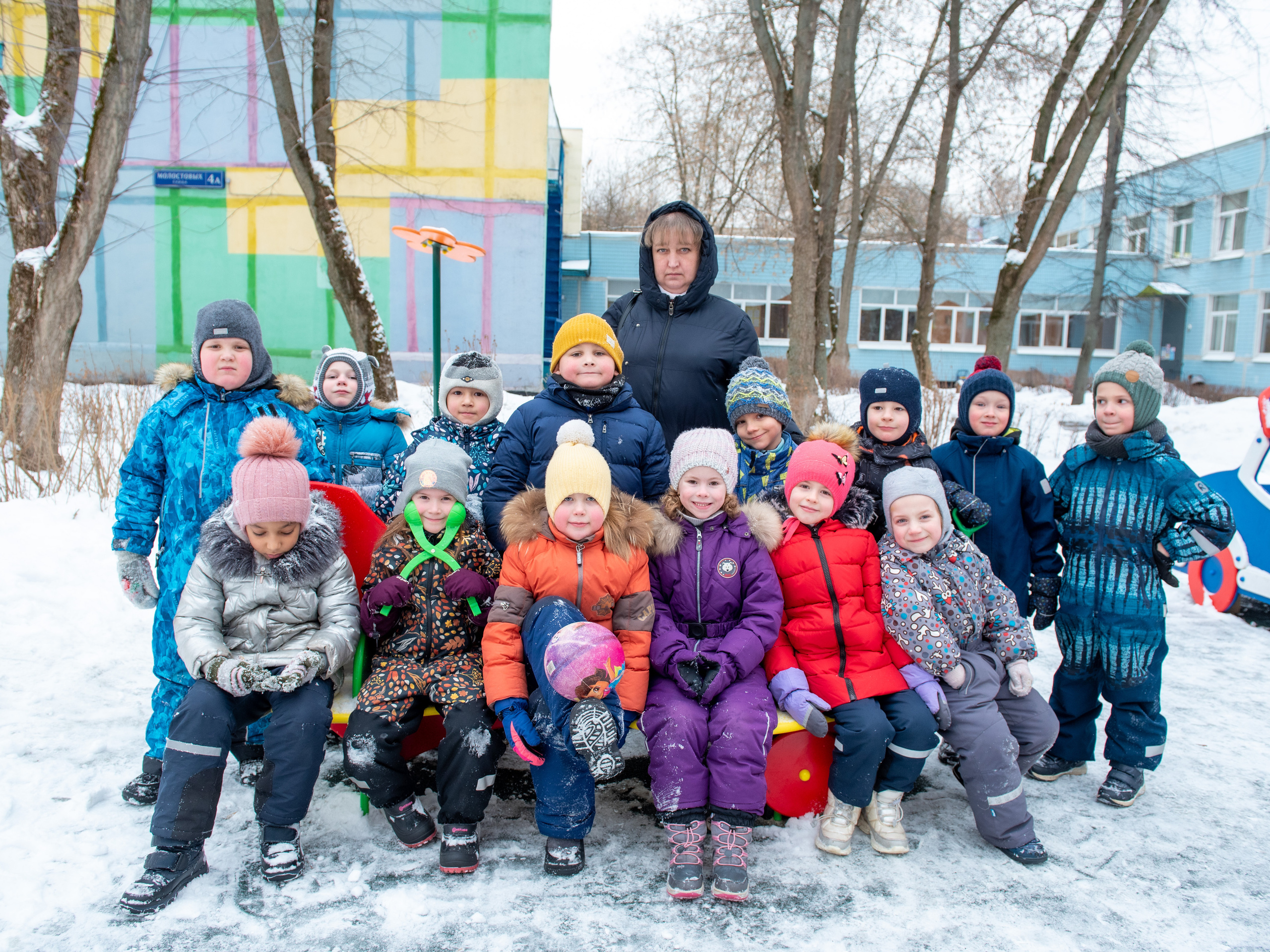 Детский сад. Семейный и детский фотограф в Москве Роксана Давлятерова
