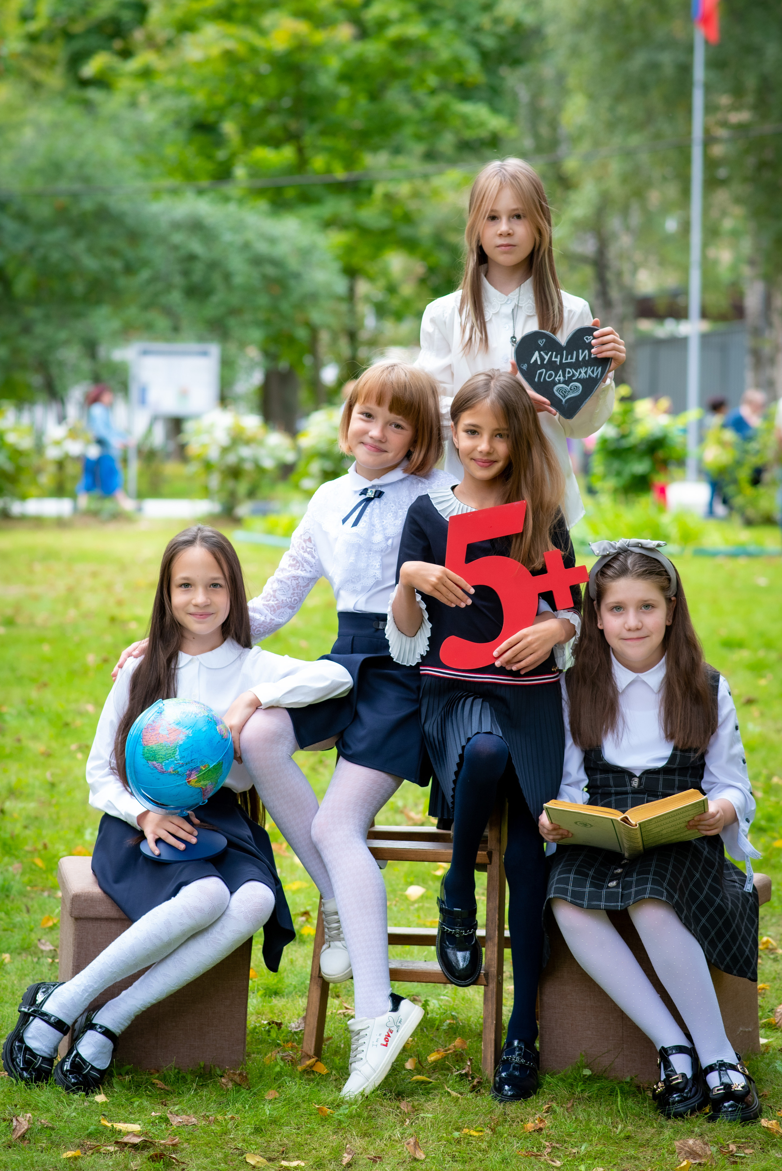 Фотосессия на школьном дворе. Семейный и детский фотограф в Москве Роксана Давлятерова