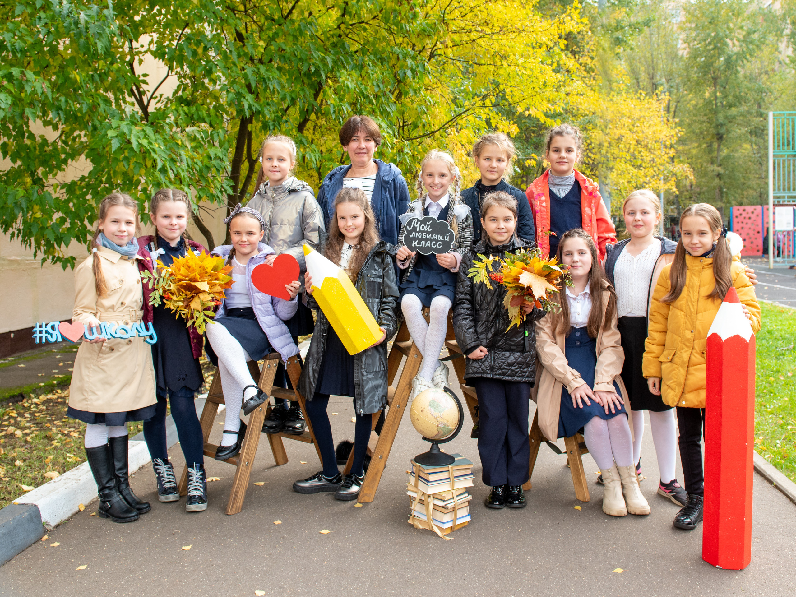 Начальная школа. Семейный и детский фотограф в Москве Роксана Давлятерова