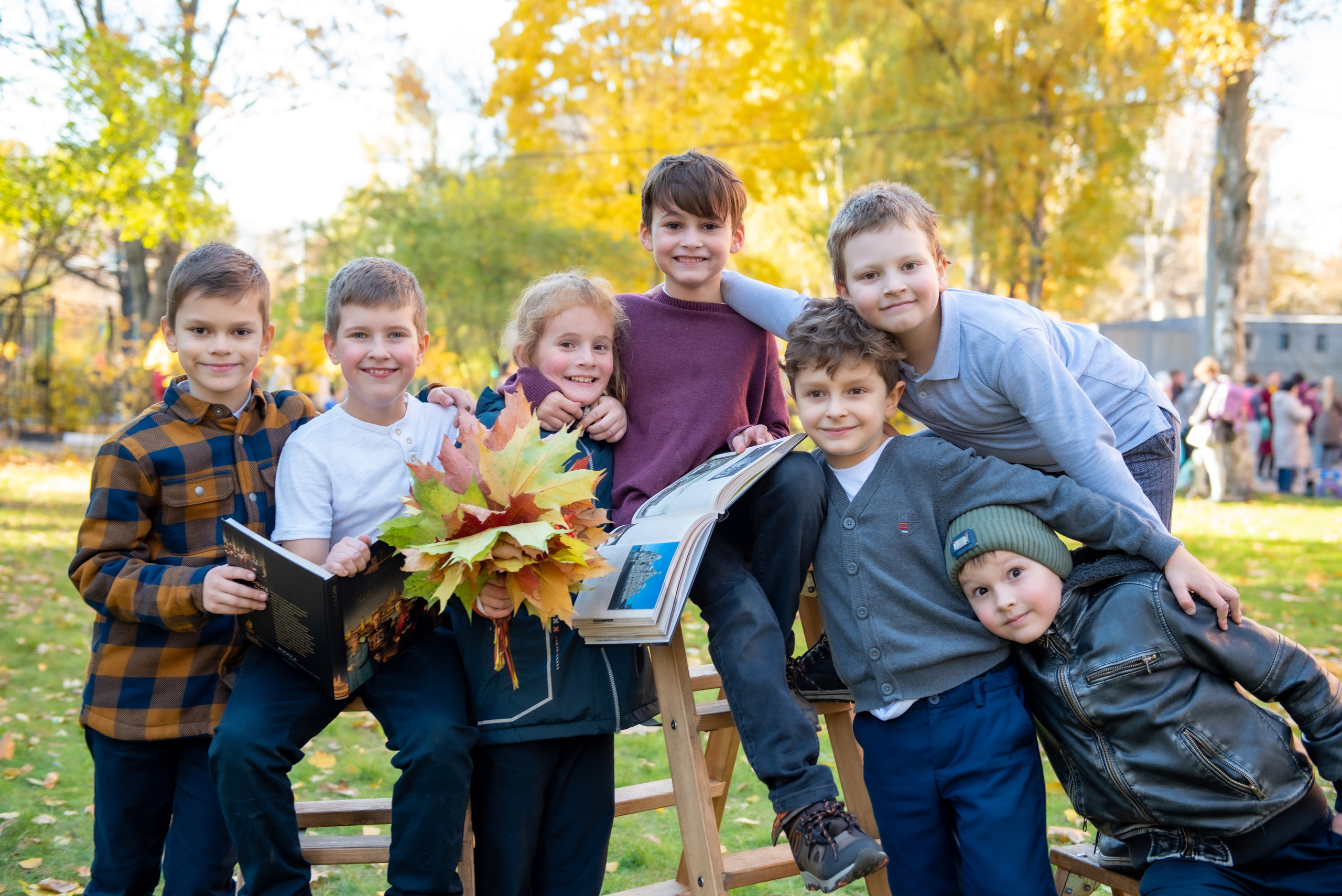 Начальная школа. Семейный и детский фотограф в Москве Роксана Давлятерова