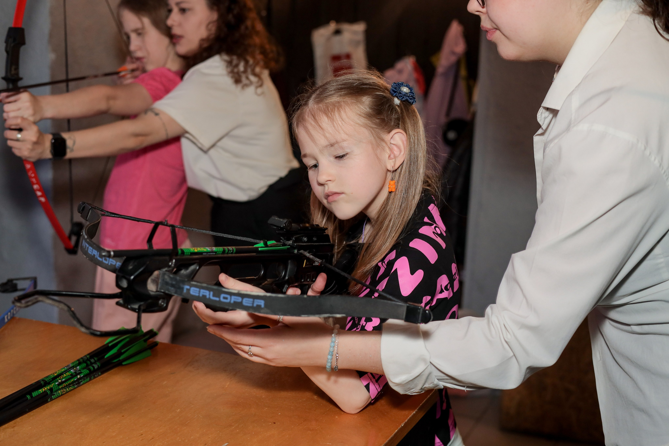 День рождение в стрелковом клубе. Фотограф Надршина Лилия