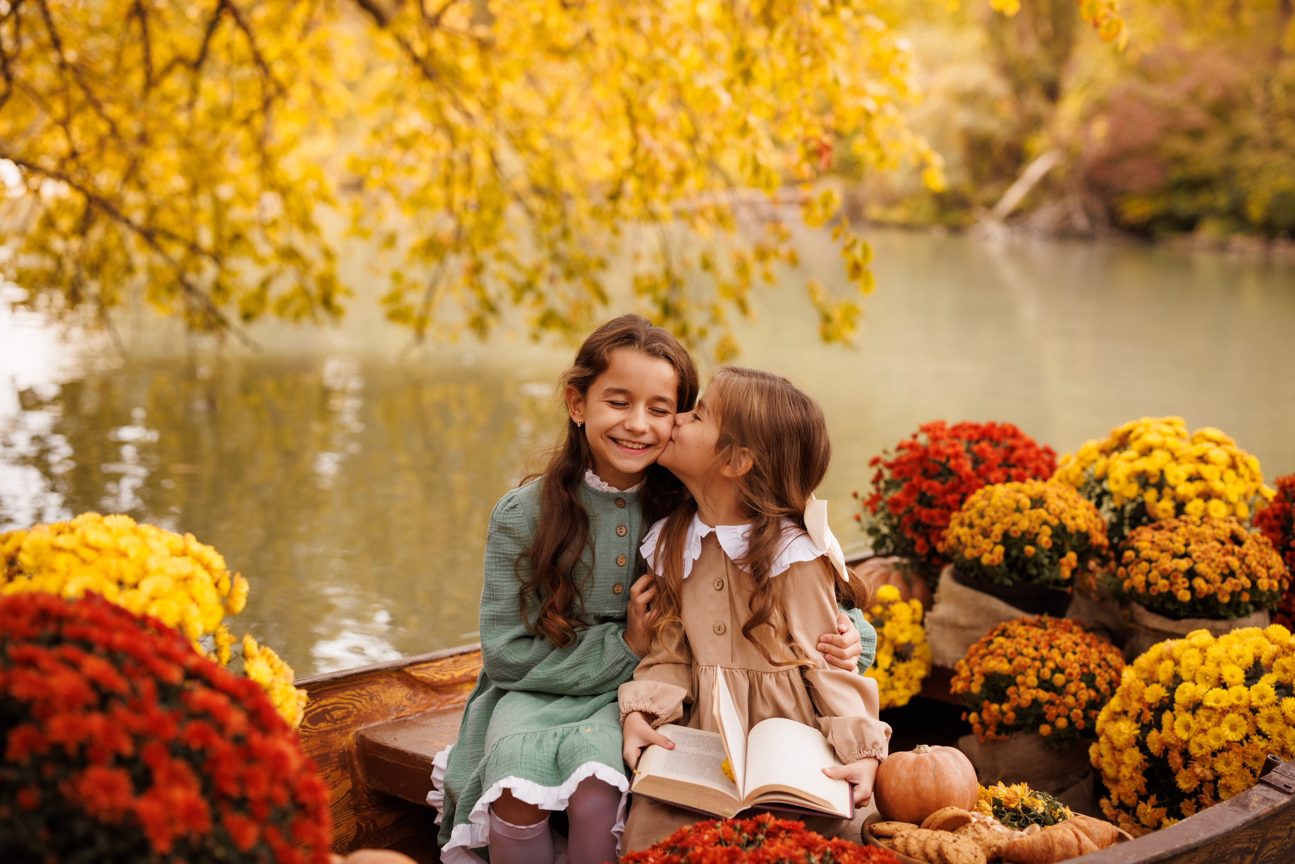 ЛОДКА, осень. Семейный и детский фотограф в Краснодаре Анна Трашкова
