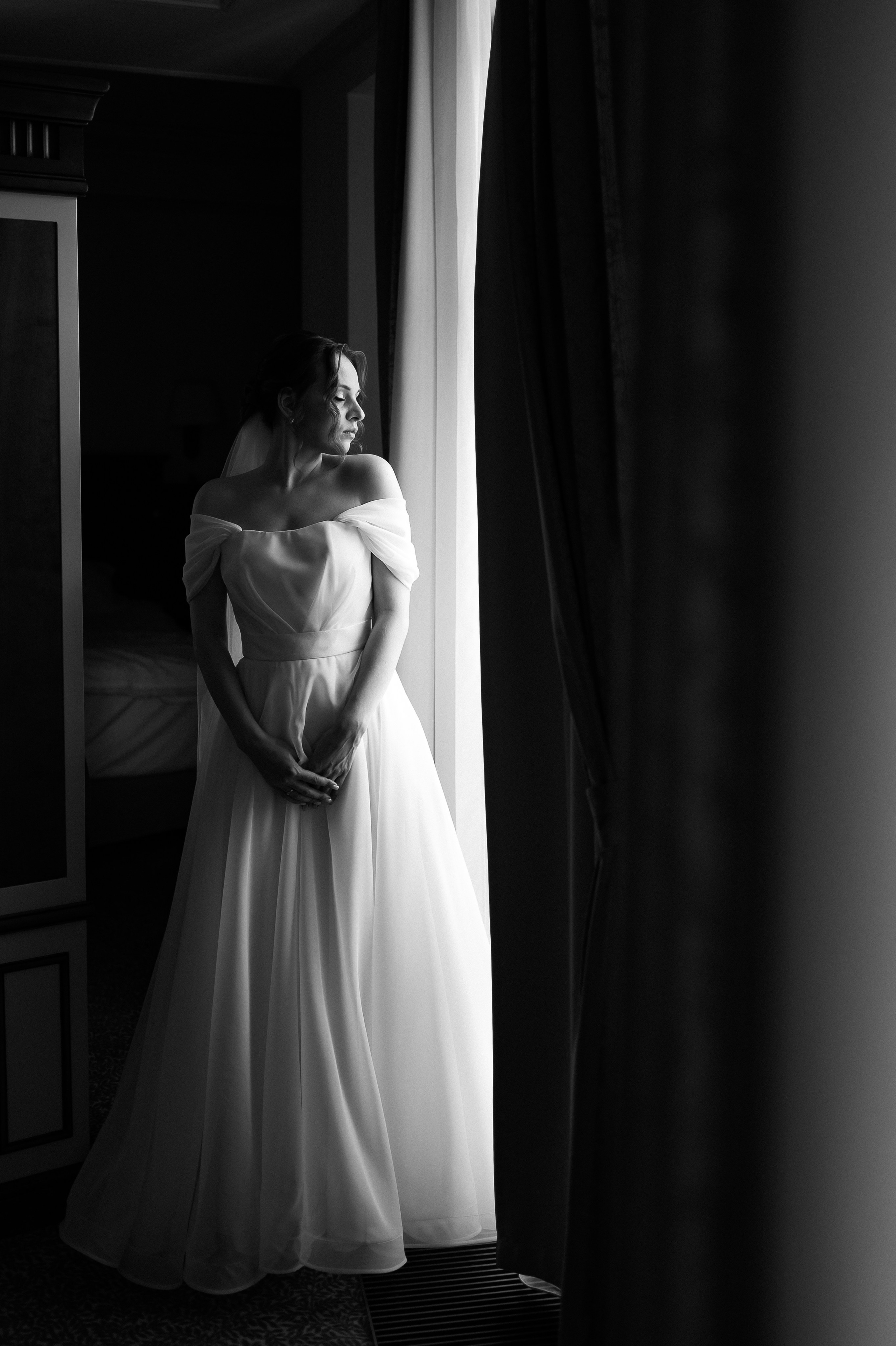 Портрет невесты в отеле Garden Ring