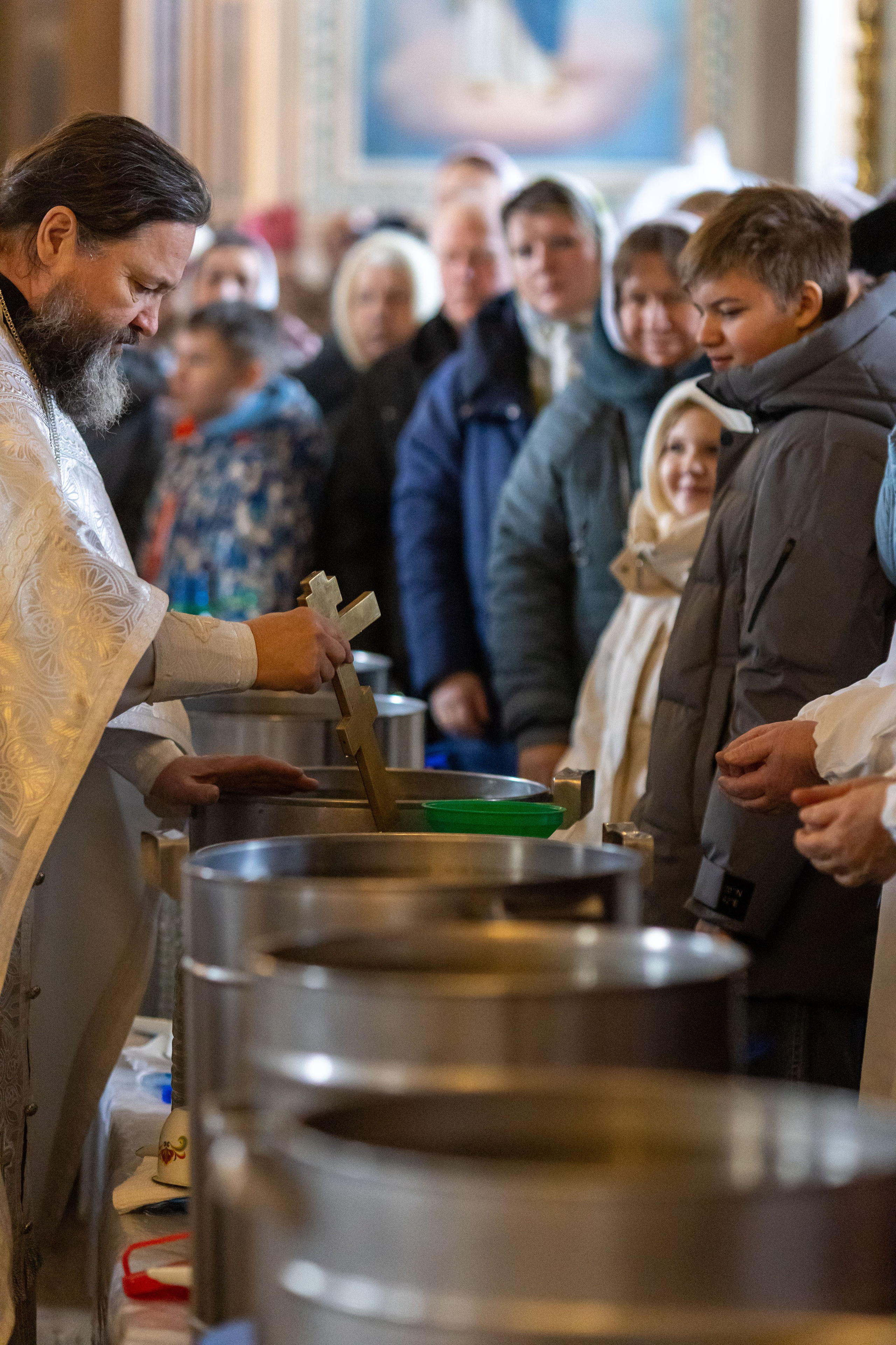 Крещение. Утренняя. Семейный и детский фотограф Анна Петракова