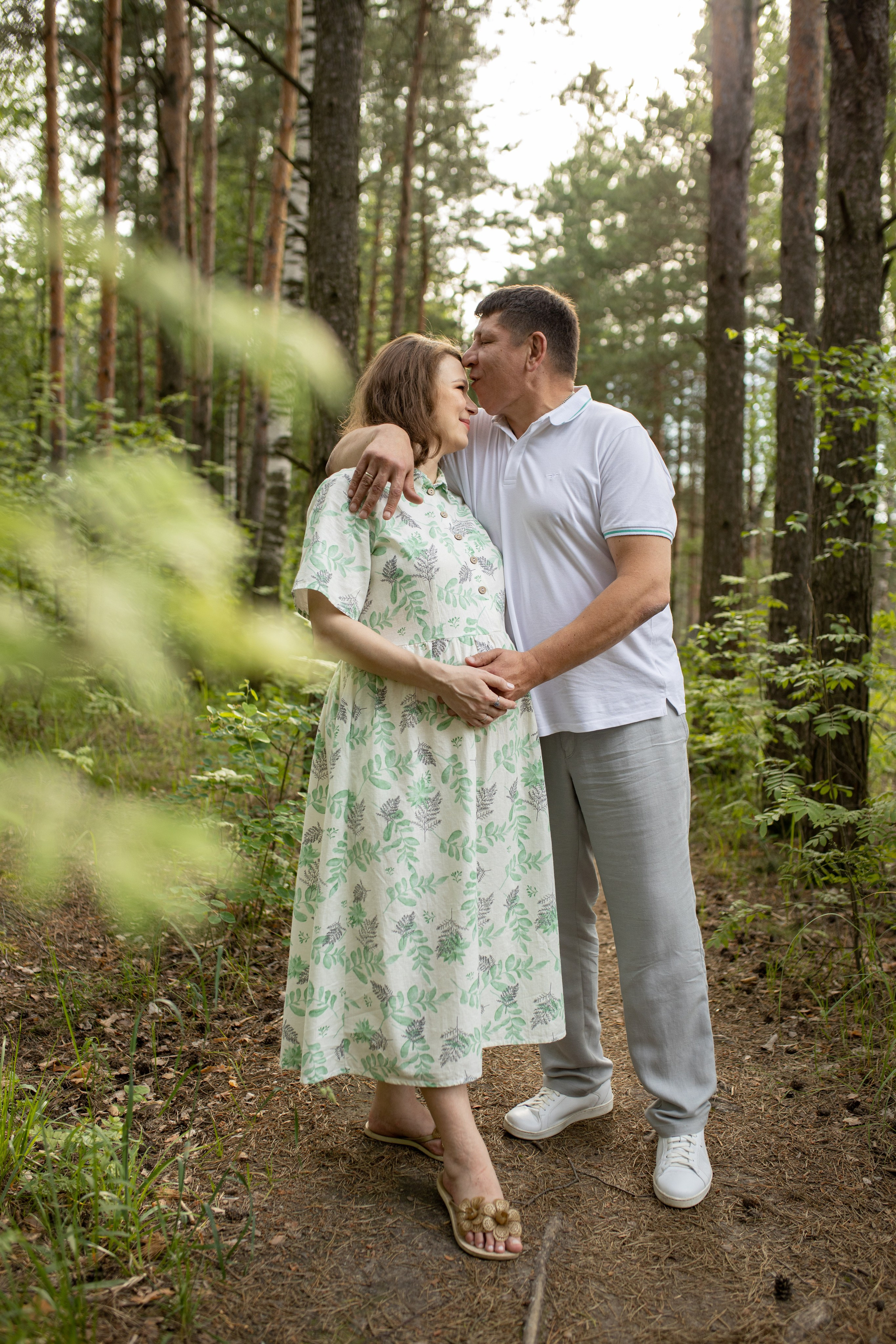 Фотосессия беременности на карьере. Фотограф в Железнодорожном и Балашихе