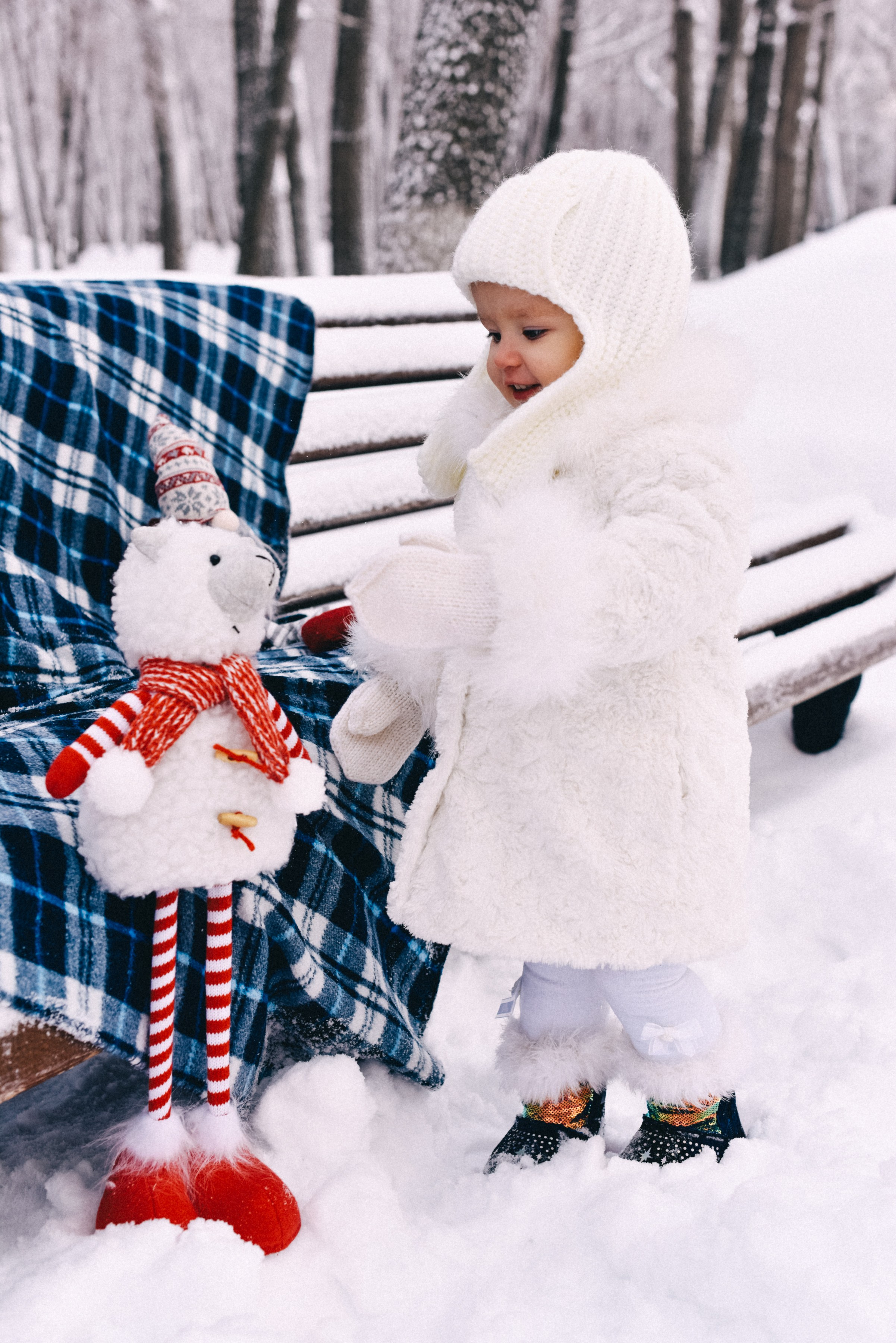 Девочки зима