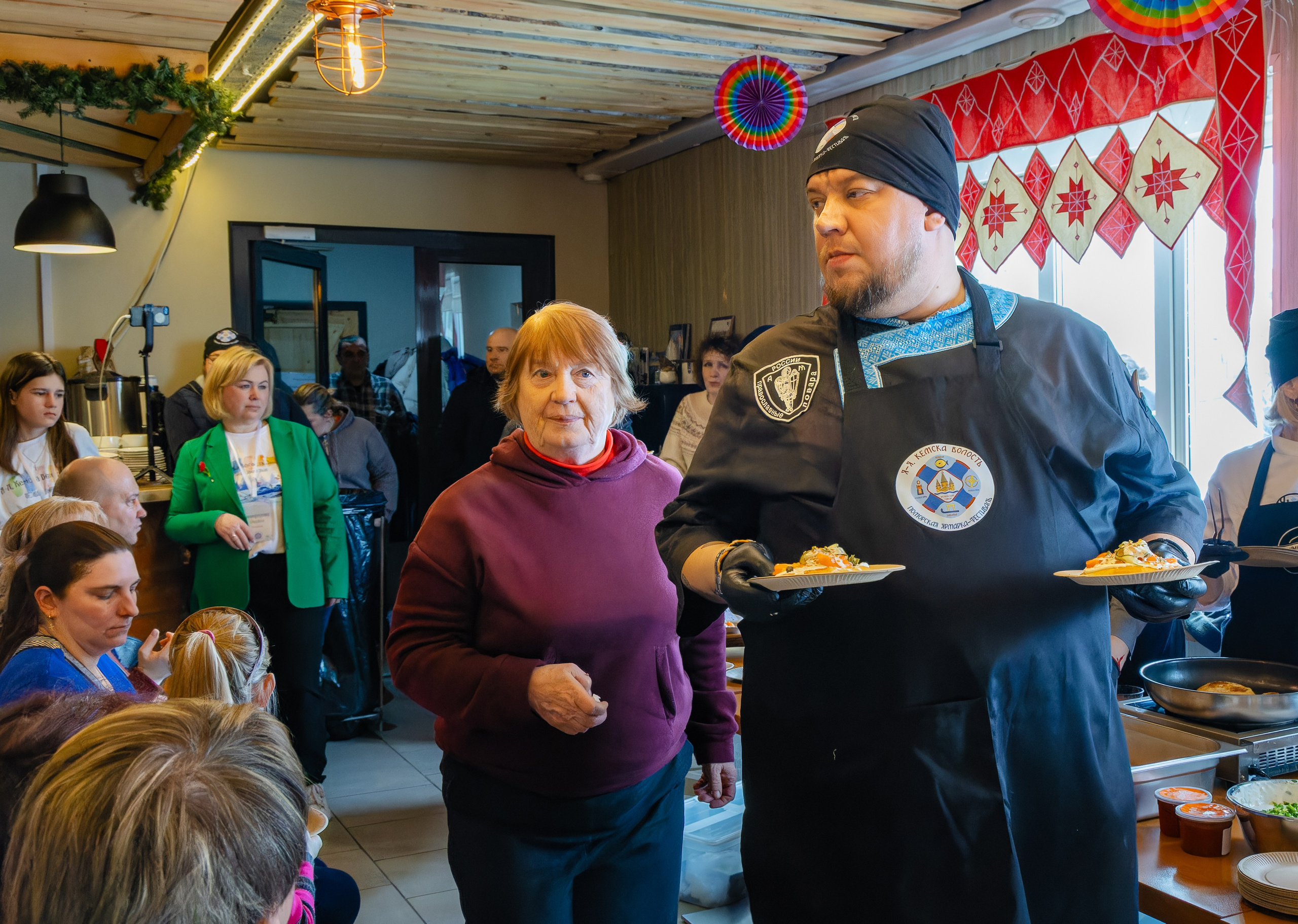 Ярмарка-фестиваль «Я-Я, КЕМСКА ВОЛОСТЬ!» (2024 г.). Аэросъемка. Фото и Видео в Карелии. Алексей Фрилунд