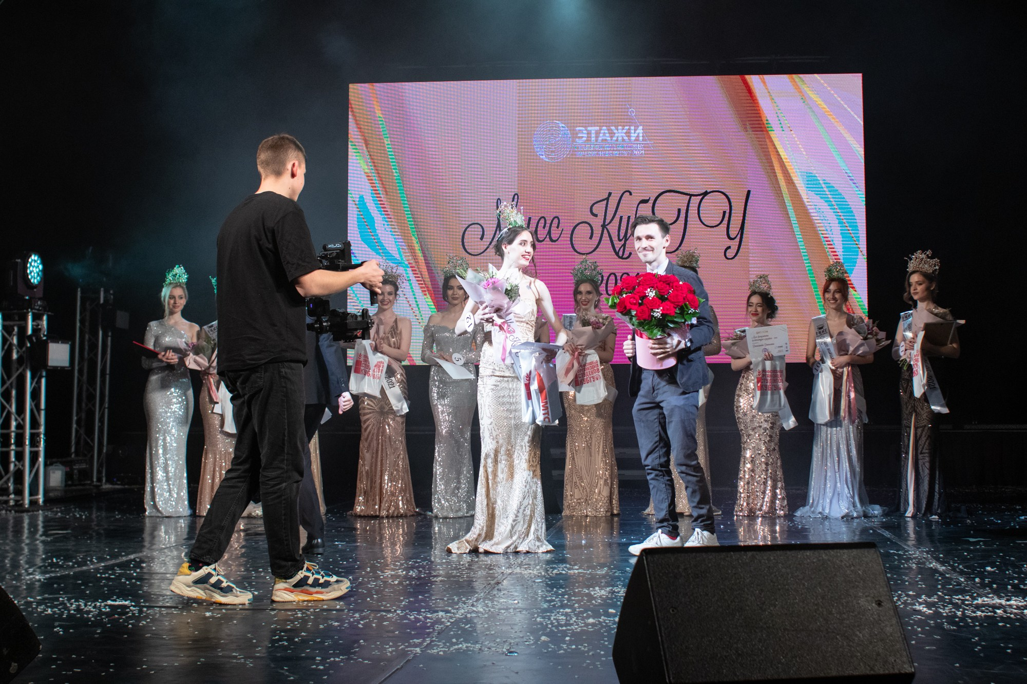 Конкурс красоты Мисс КубГУ 2021. Репортажный, промышленный и маркетплейс-фотограф Дмитрий Чернат