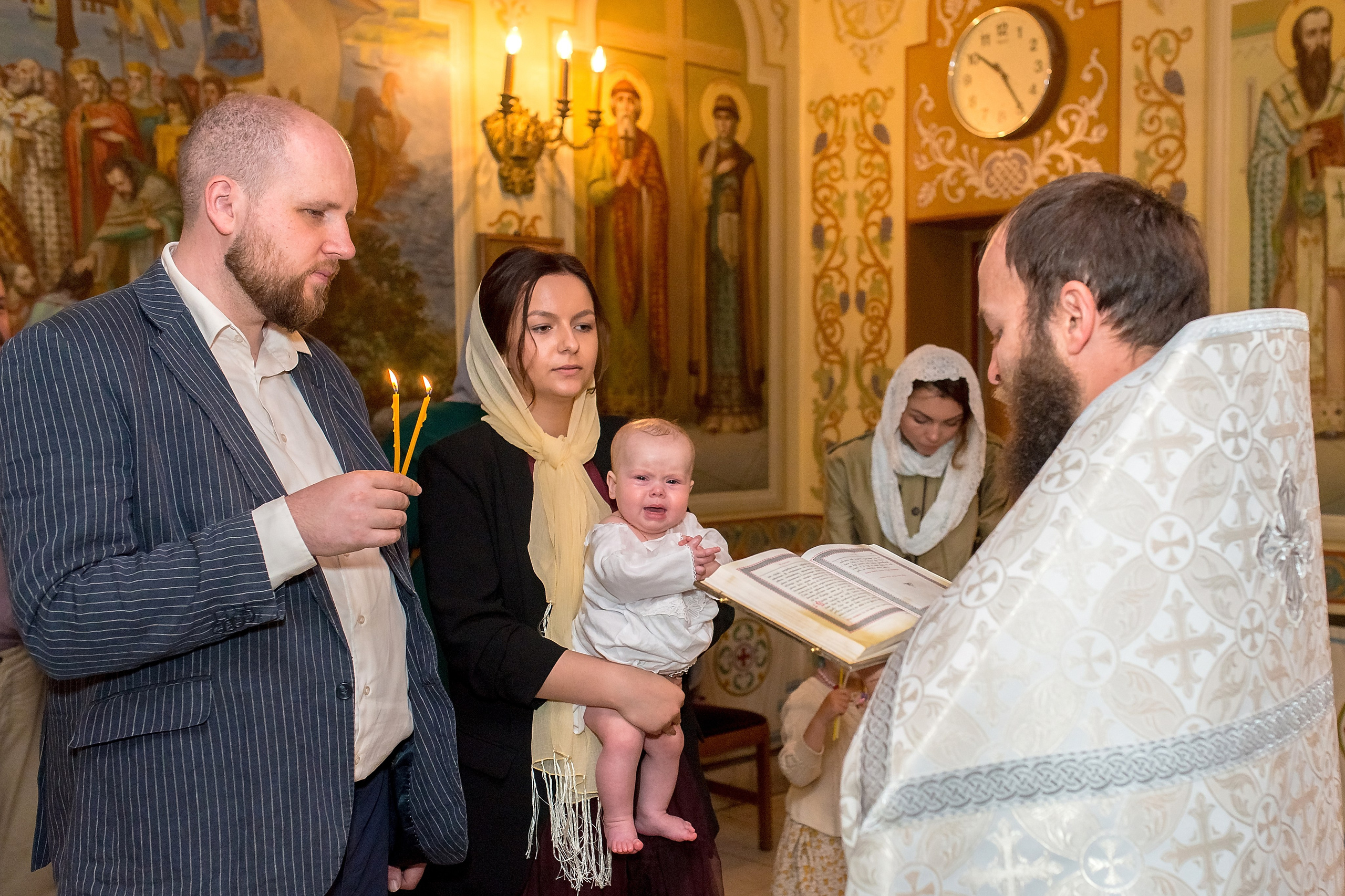 Крещение в Тропарёво. Фотограф Владимир Артамонов
