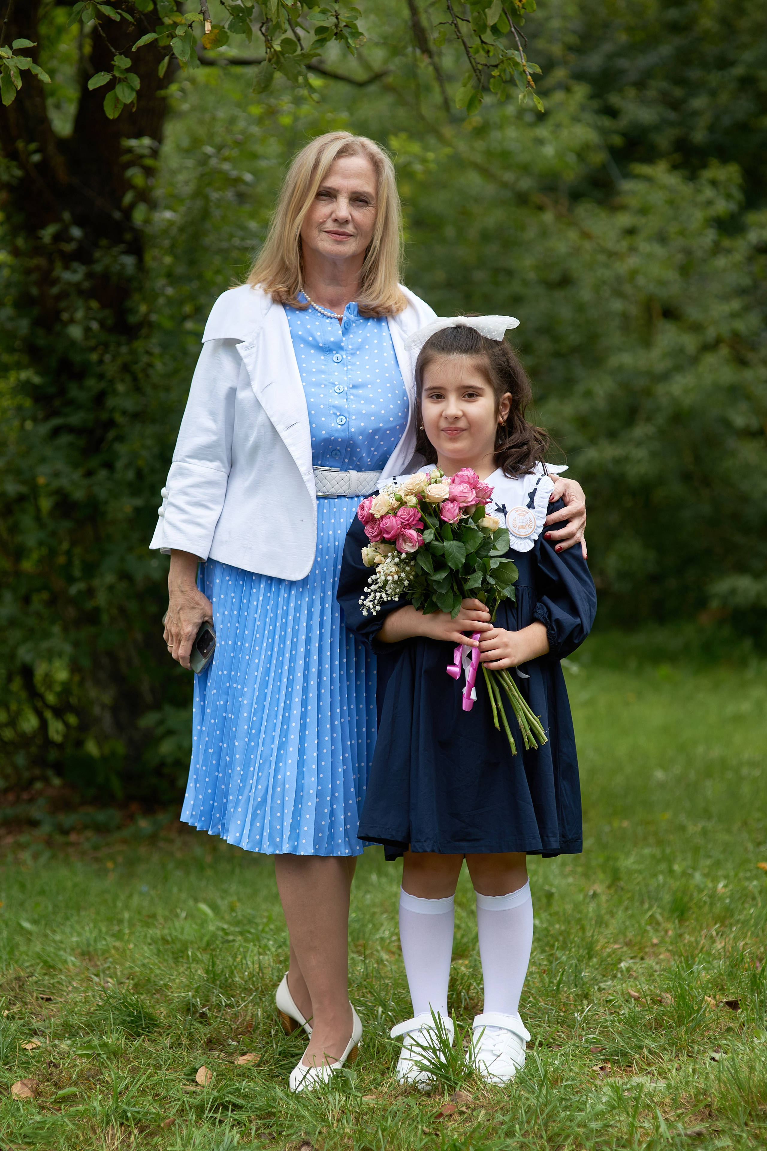 1 класс в День Знаний. Фотограф Владимир Артамонов