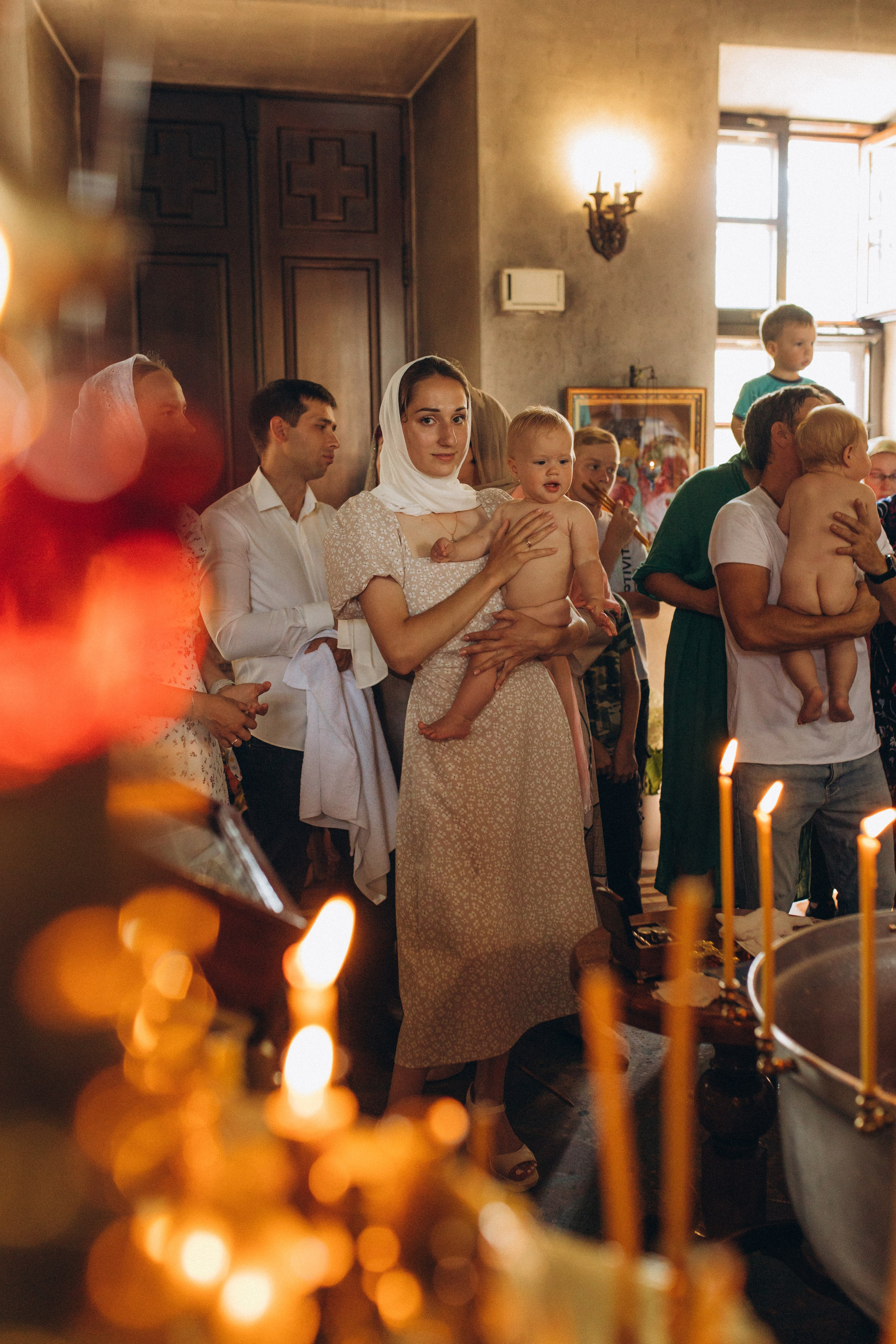 Крещение Марии. Семейный фотограф в Обнинске