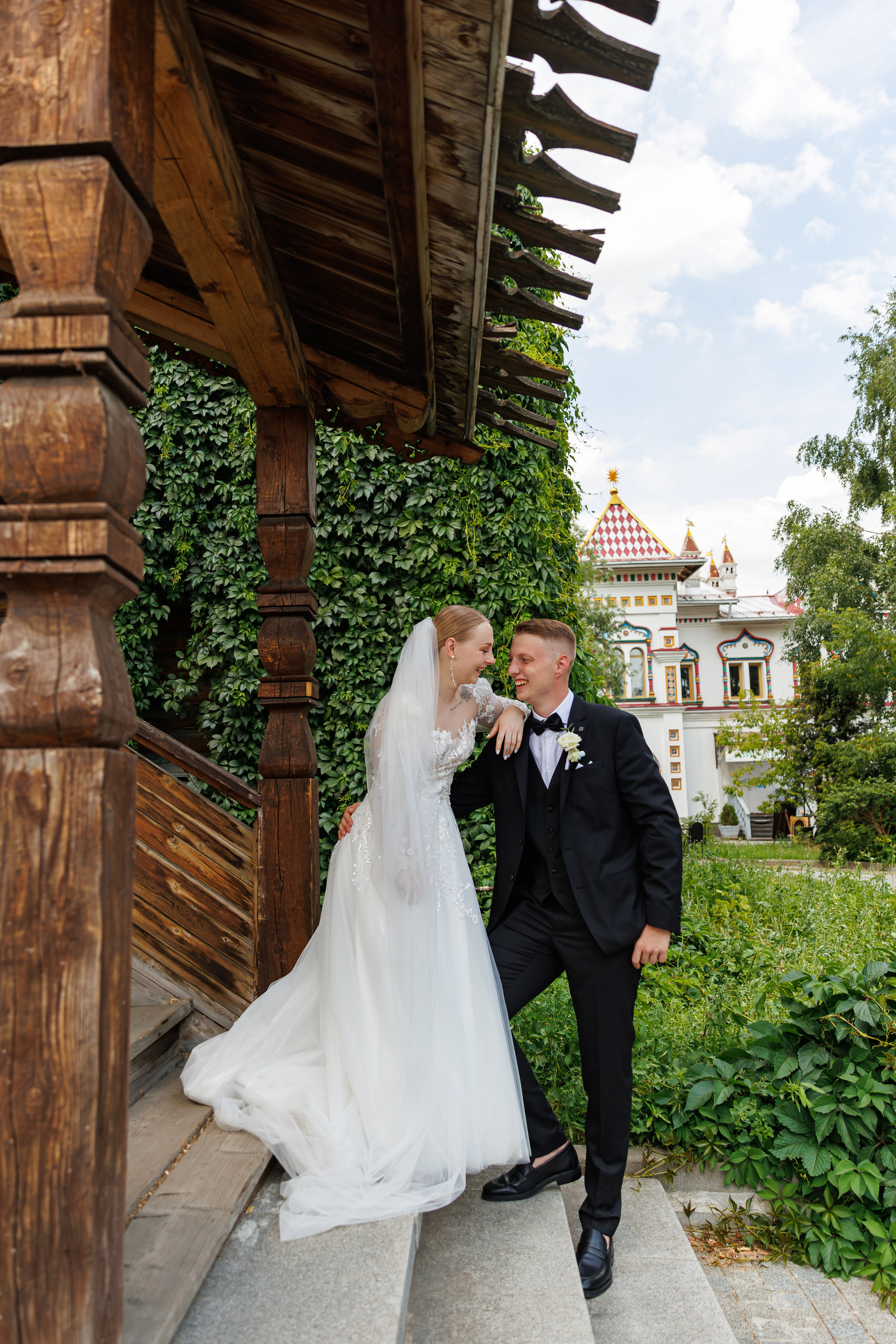 Свадебная фотосессия в Измайловском кремле. Свадебный фотограф Москва и МО Сергей Киржаев