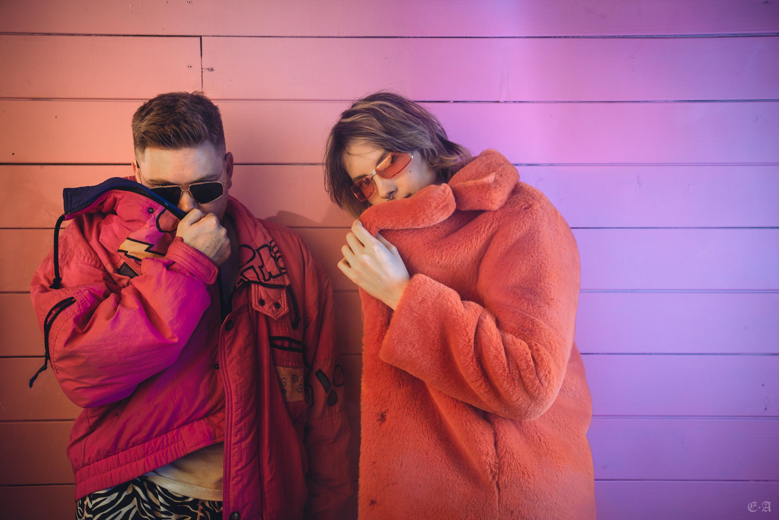 Промо-фотосессия для группы Blurred Omens. Фотограф Ellairen