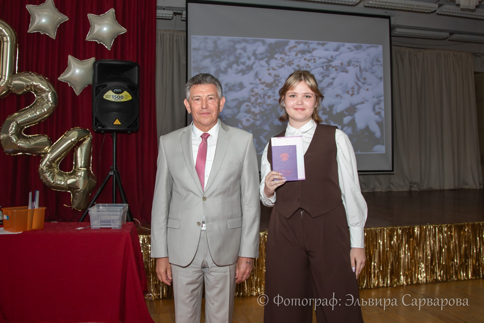 Вручение аттестатов 9 класс. Репортажный Фотограф