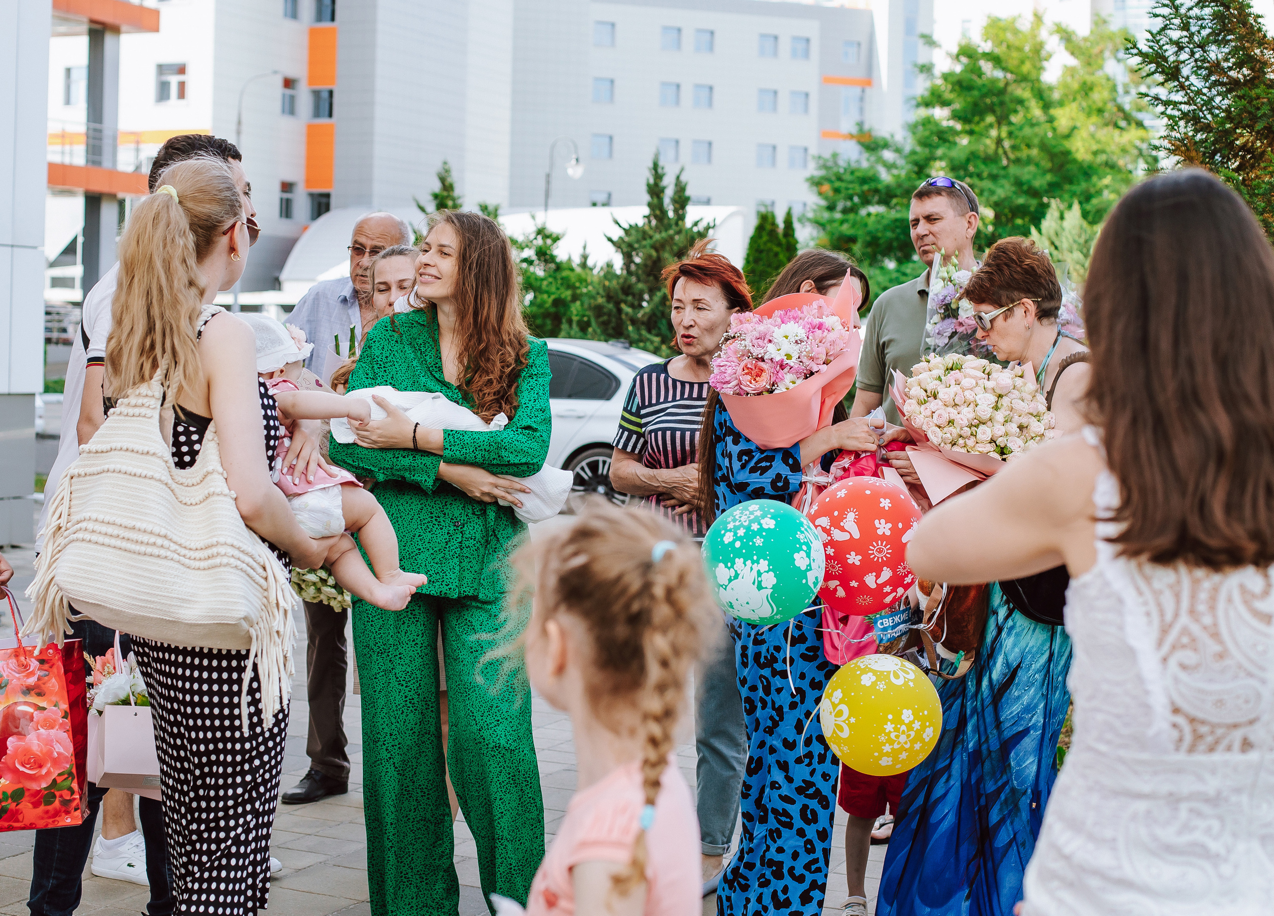 Выписка 6 июня. Женский и семейный фотограф в Краснодаре Яна Теплая