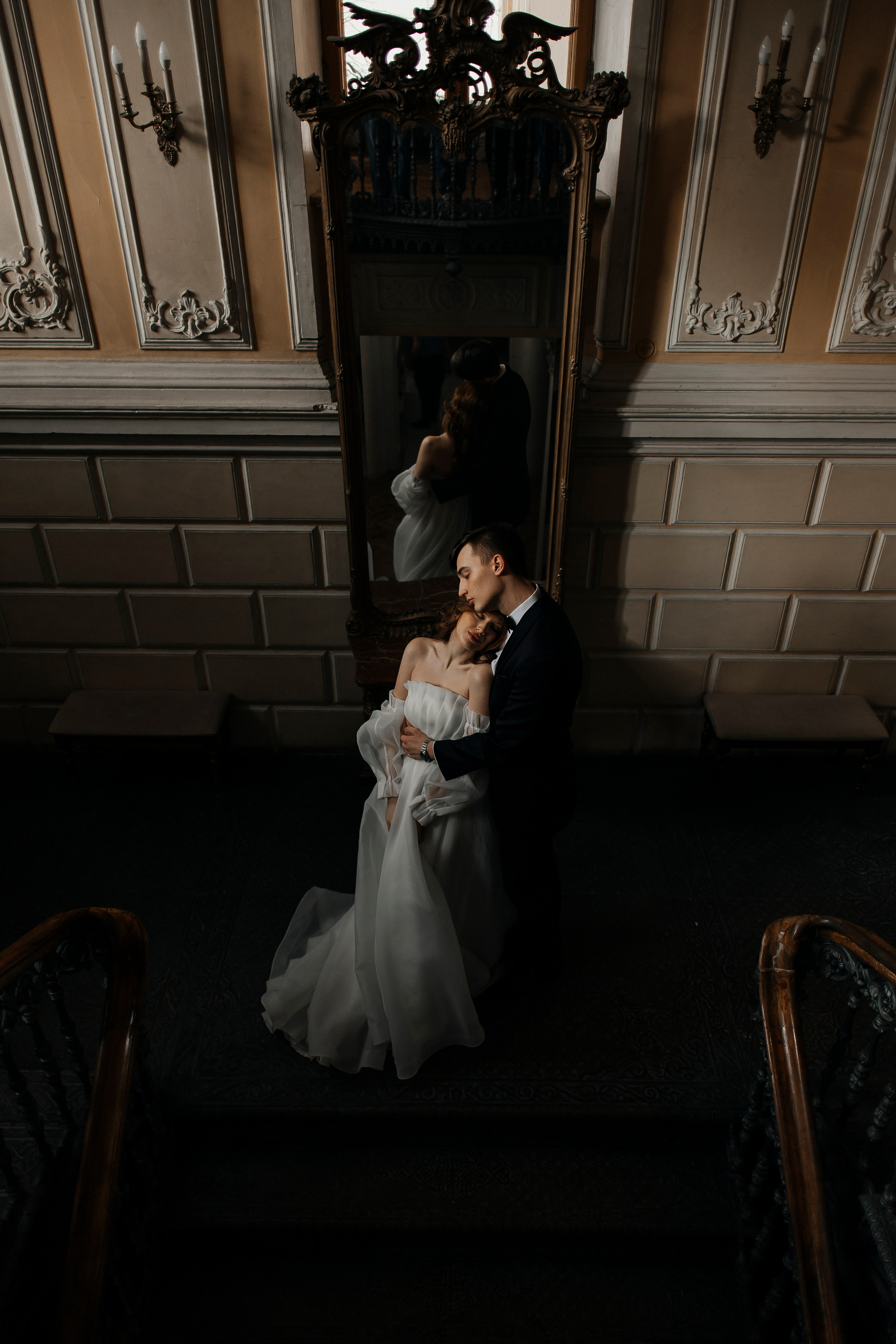 Мария и Александр (съемка в библиотеке). Фотограф в Москве Екатерина Потапова