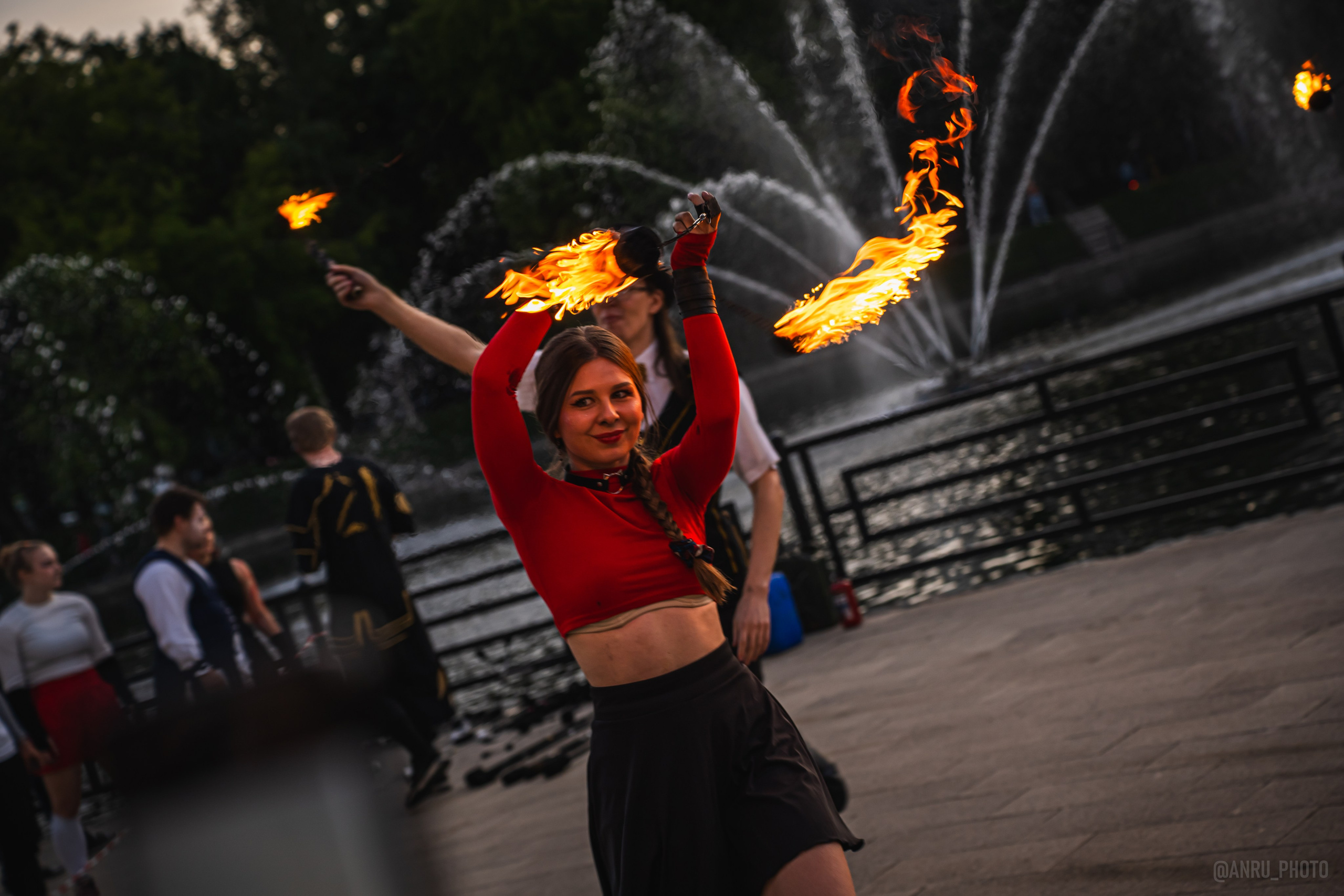 «FIRE FAMILY» Фаершоу. Репортажный фотограф Анастасия Рубцова