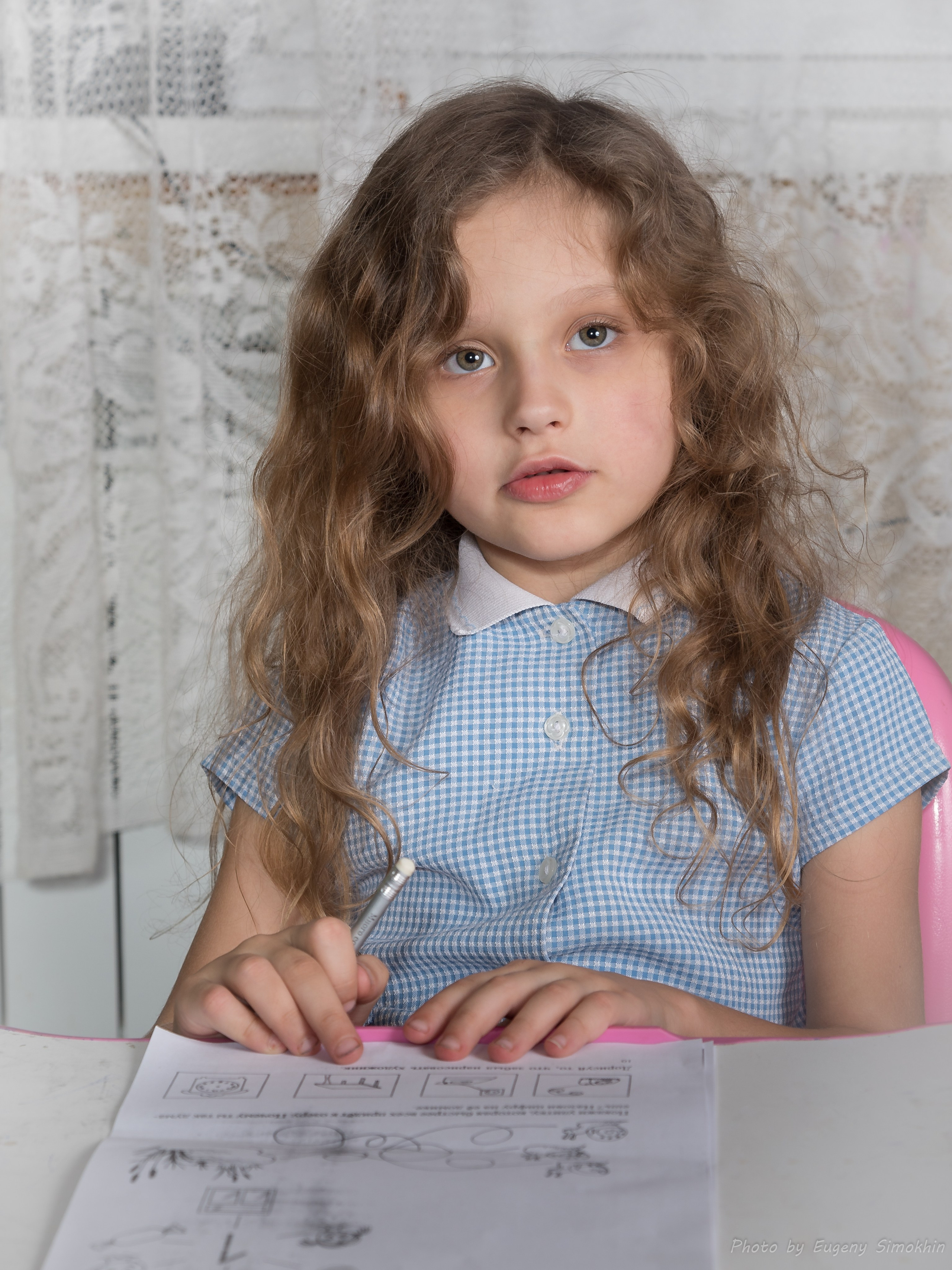 Мирен и дочки. Фотограф Евгений Симохин