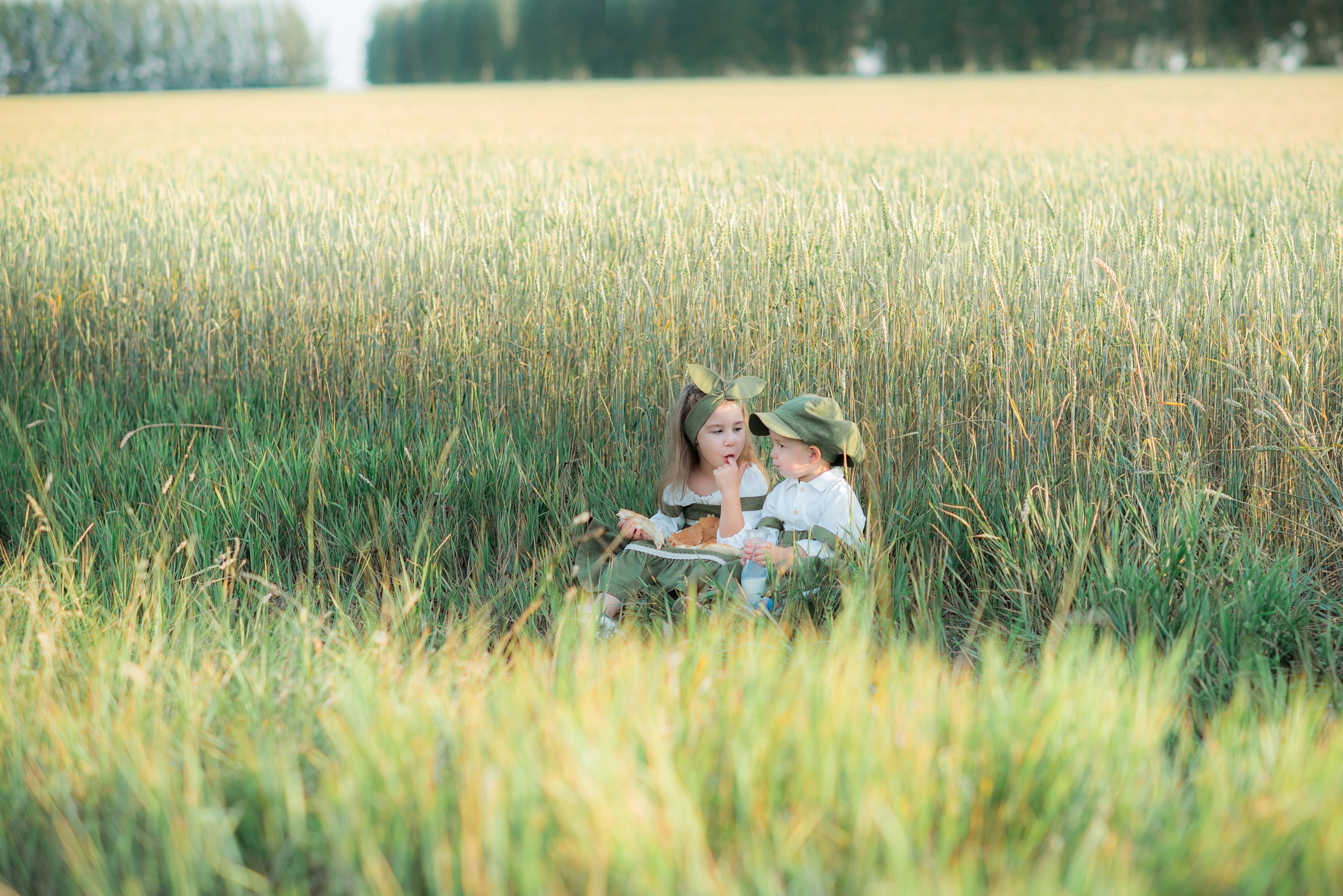 В поле. Детский и семейный фотограф в Салават