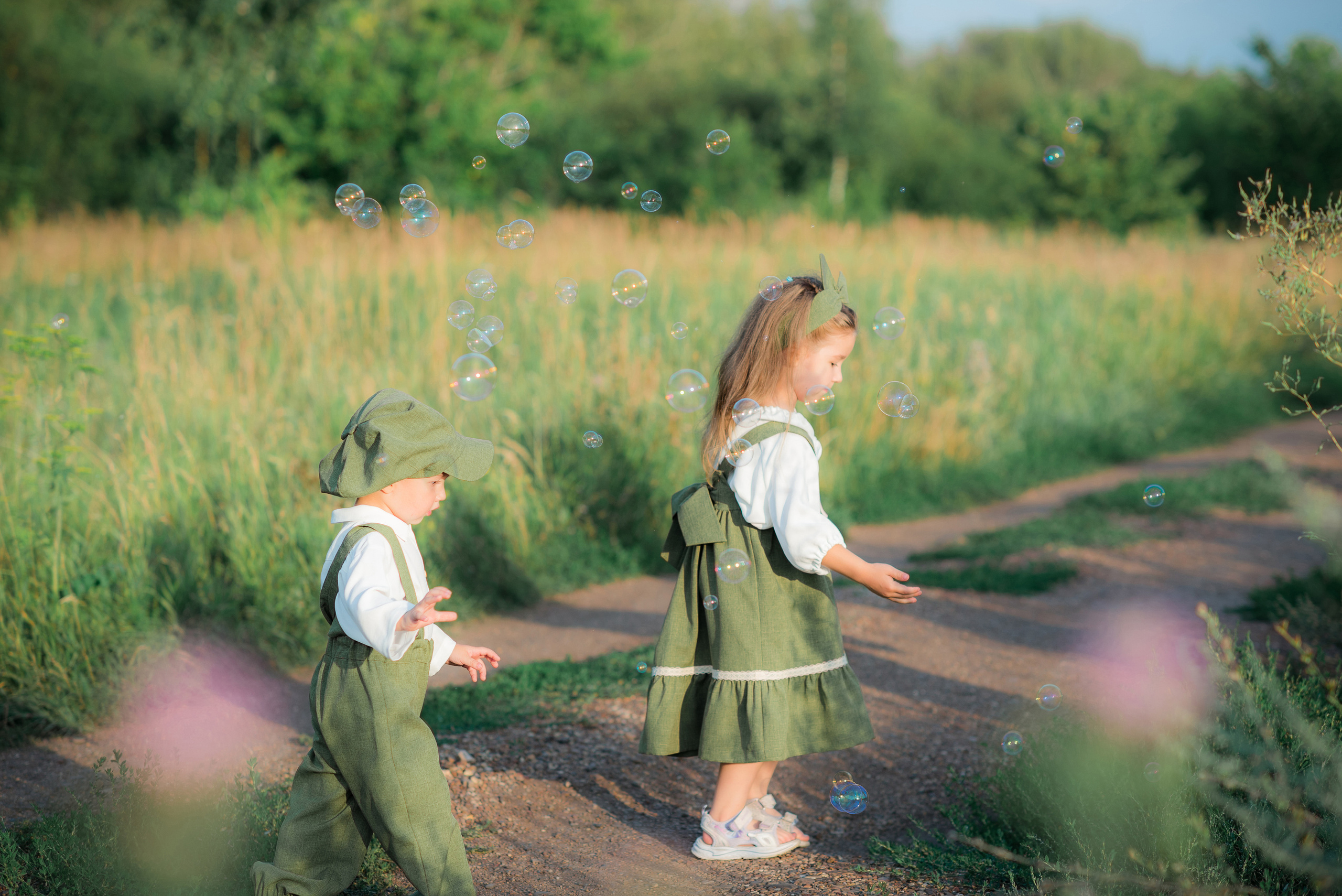 В поле. Детский и семейный фотограф в Салават