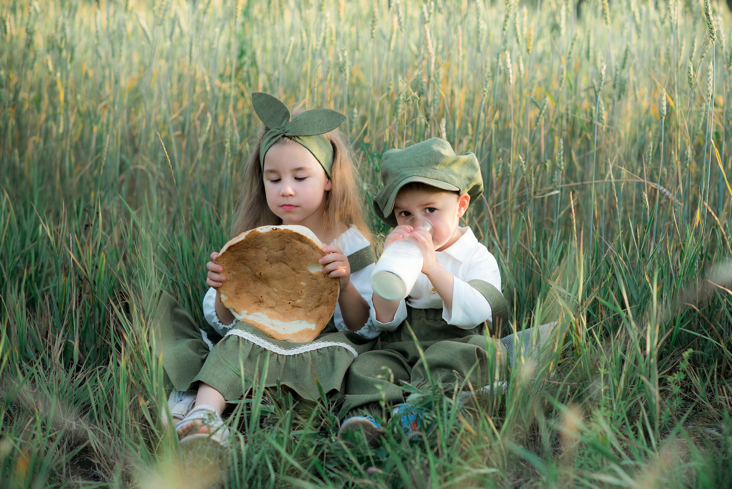 В поле. Детский и семейный фотограф в Салават