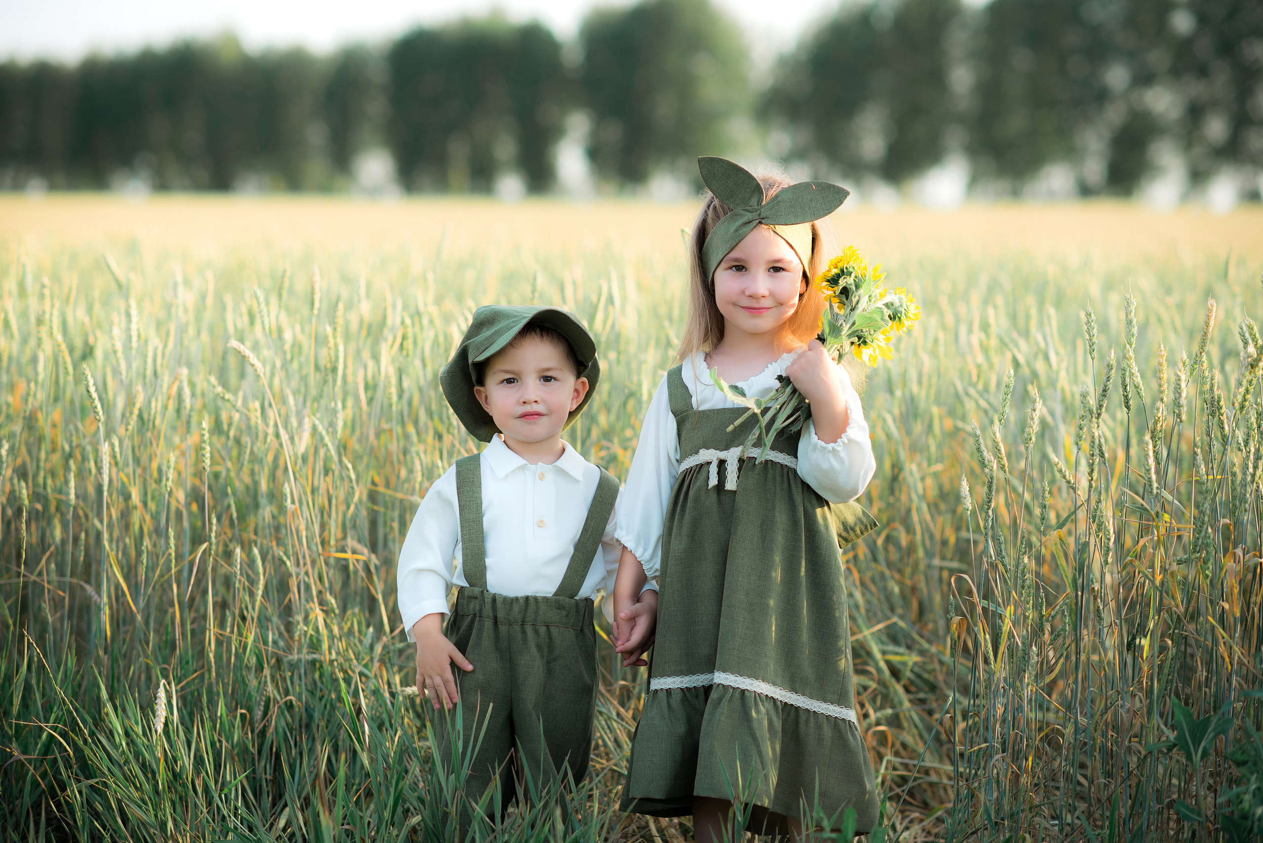 В поле. Детский и семейный фотограф в Салават